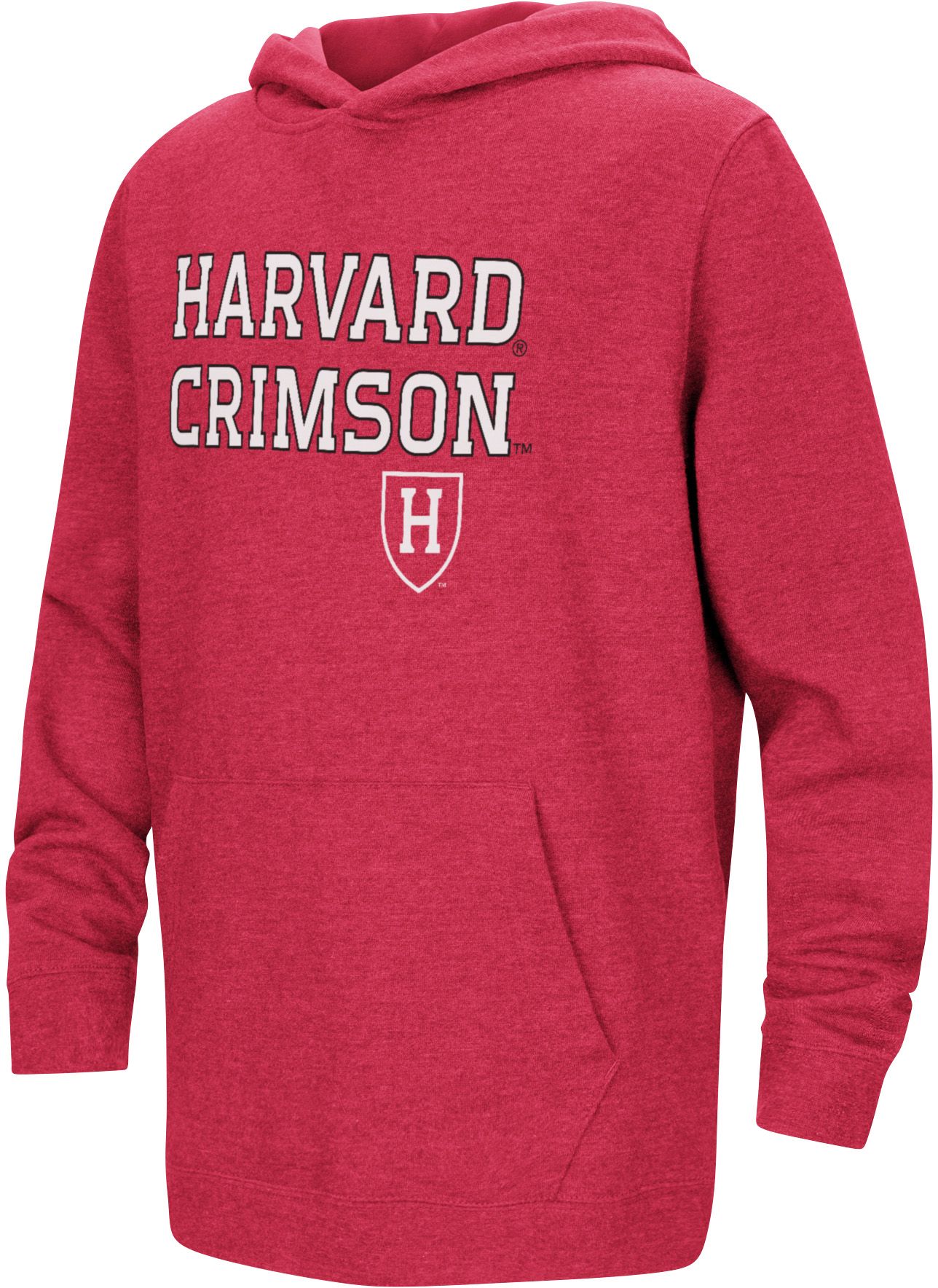 Colosseum Youth Harvard Crimson Cardinal Campus Pullover Hoodie