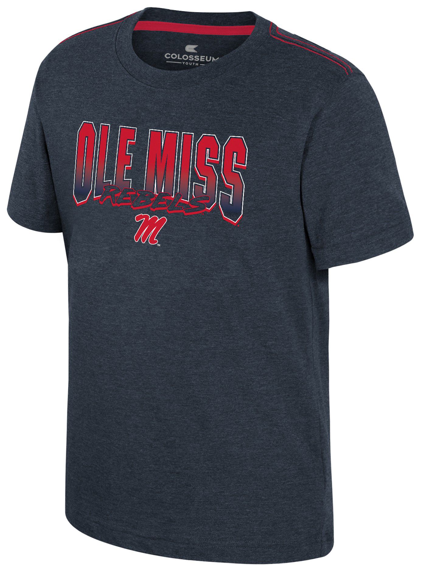 Colosseum Youth Ole Miss Rebels Navy Wade T-Shirt