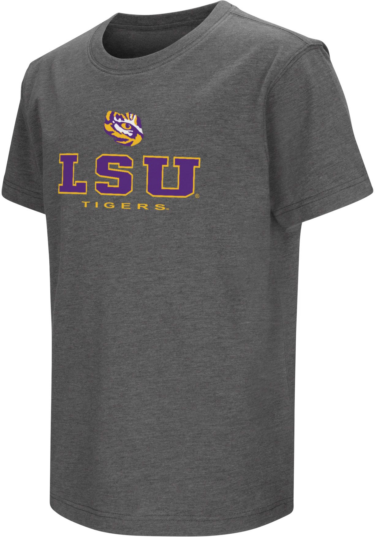 Colosseum Youth LSU Tigers Grey T-Shirt