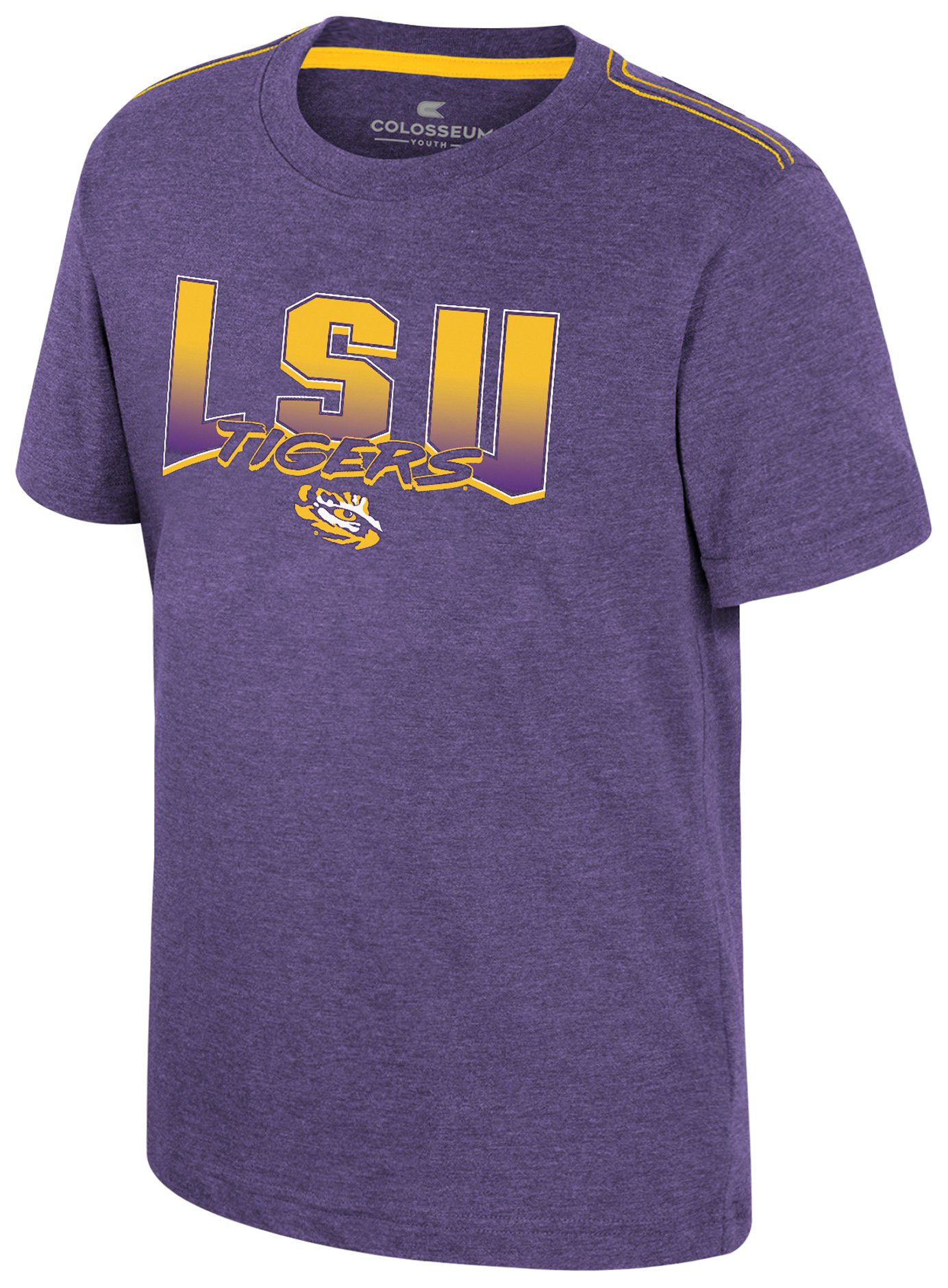 Colosseum Youth LSU Tigers Purple Wade T-Shirt