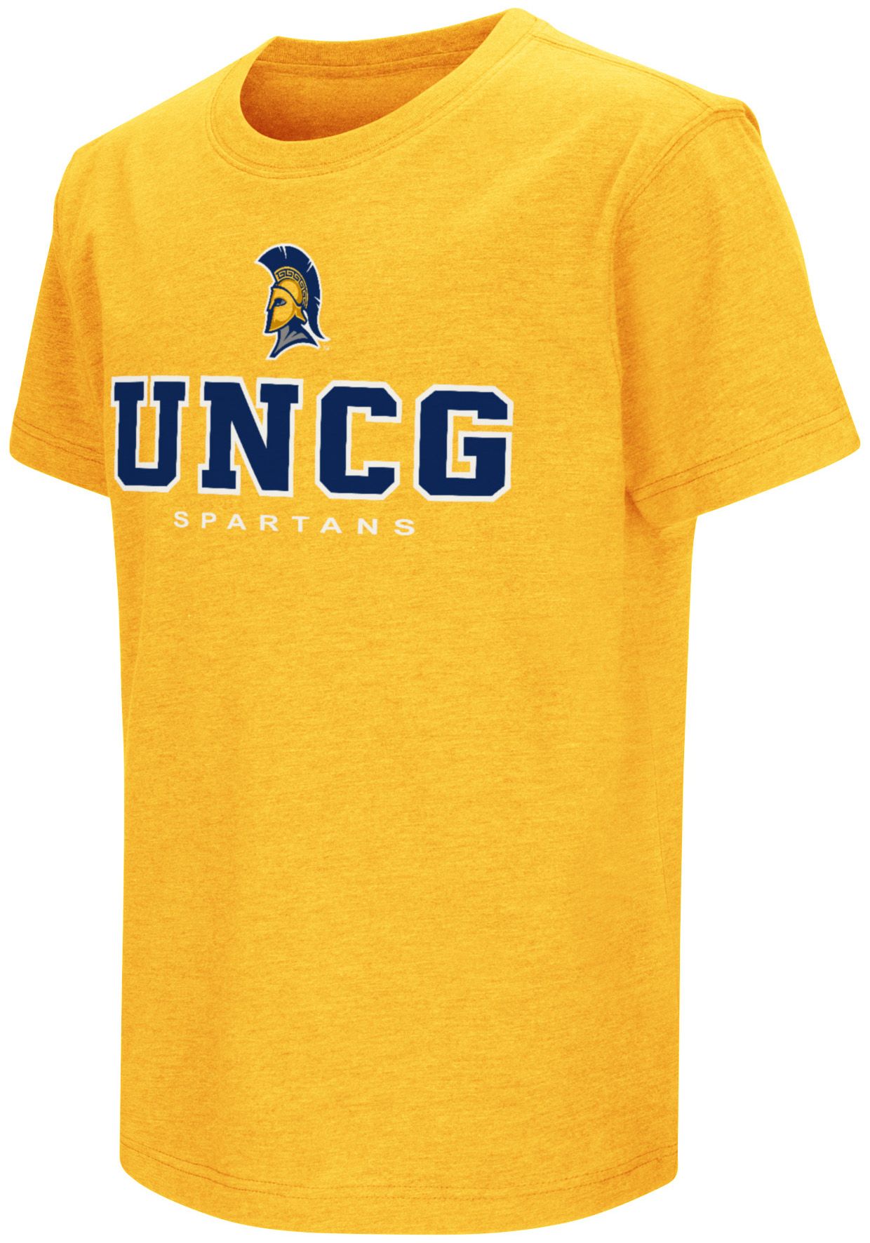 Colosseum Youth UNC Greensboro Spartans Gold Playbook T-Shirt