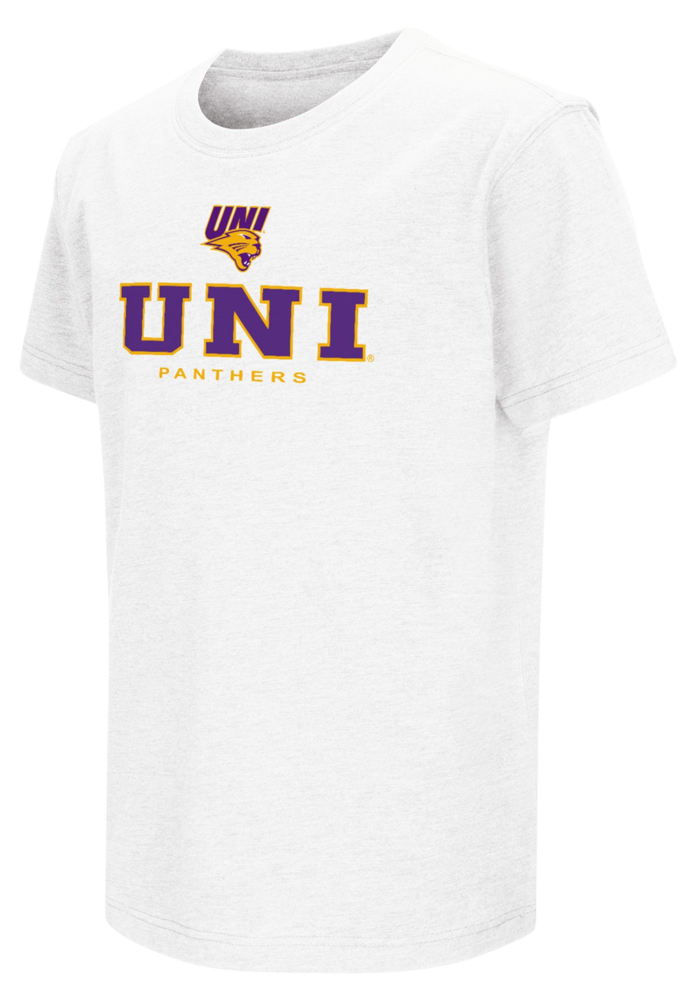 Colosseum Youth Northern Iowa Panthers  White T-Shirt