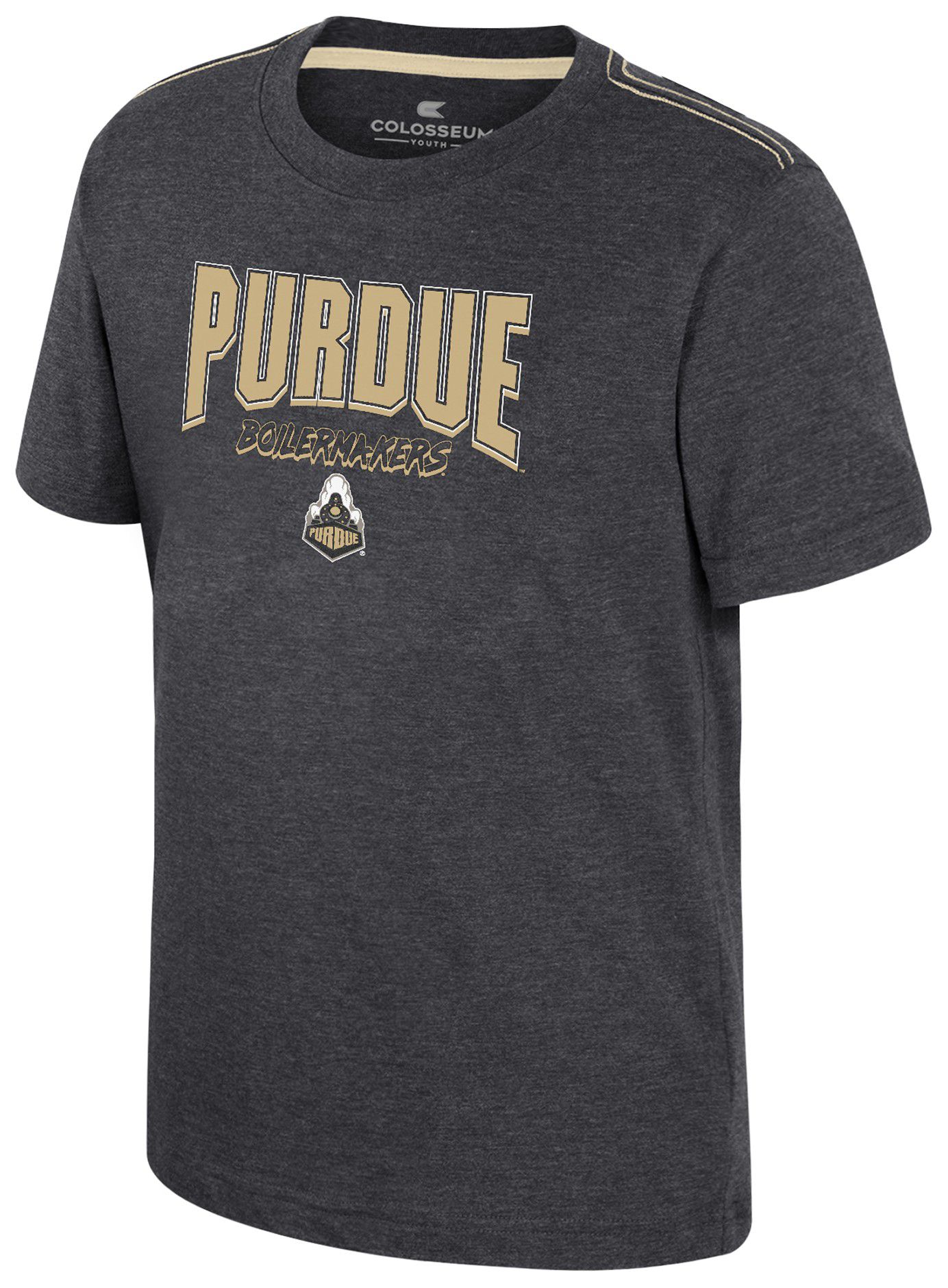 Colosseum Youth Purdue Boilermakers Black Wade T-Shirt
