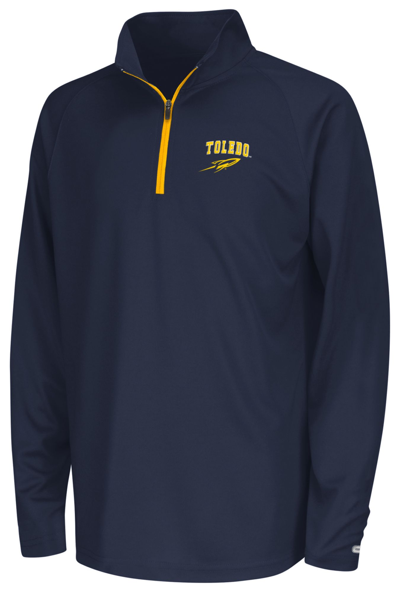 Colosseum Youth Toledo Rockets Navy 1/4 Zip Pullover