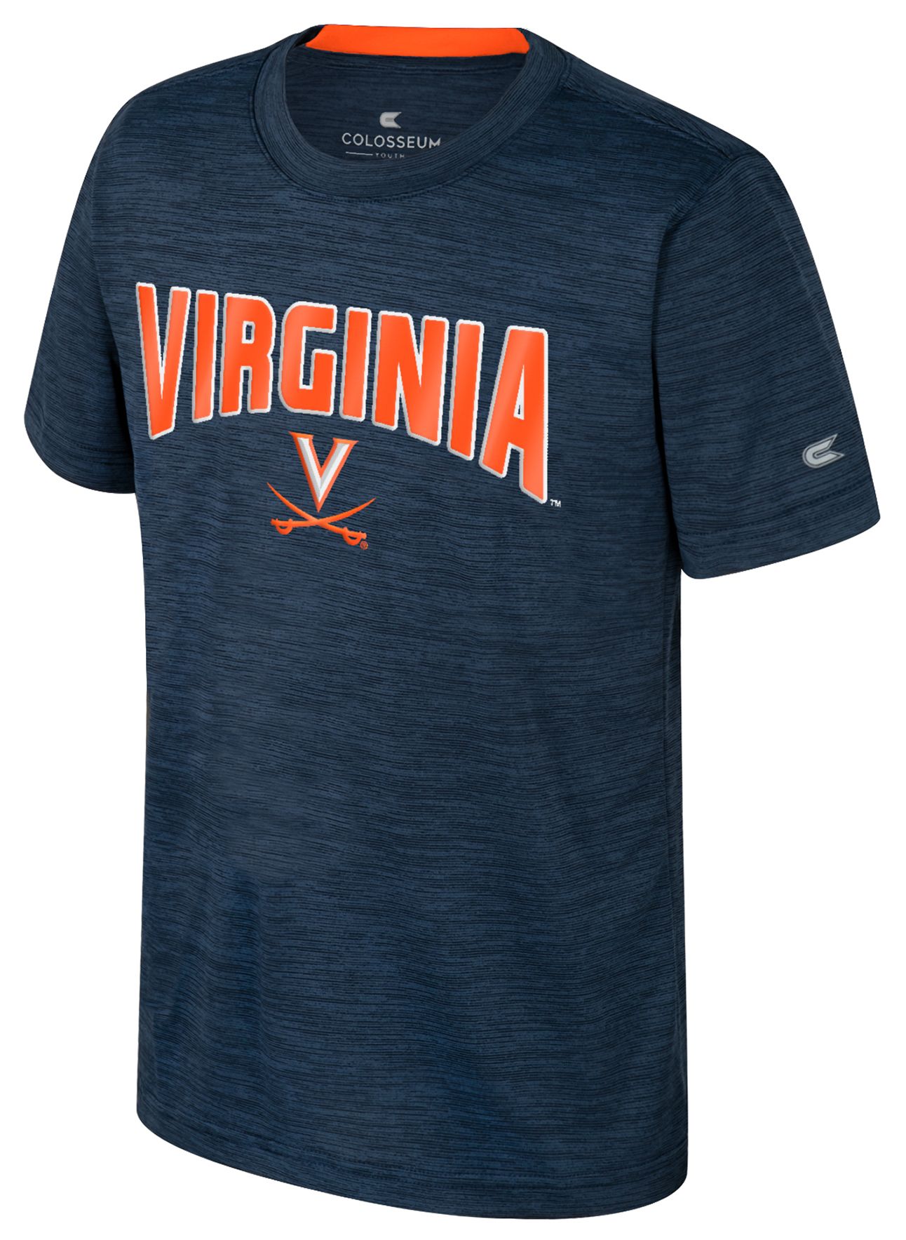 Colosseum Youth Virginia Cavaliers Navy Rylos T-Shirt