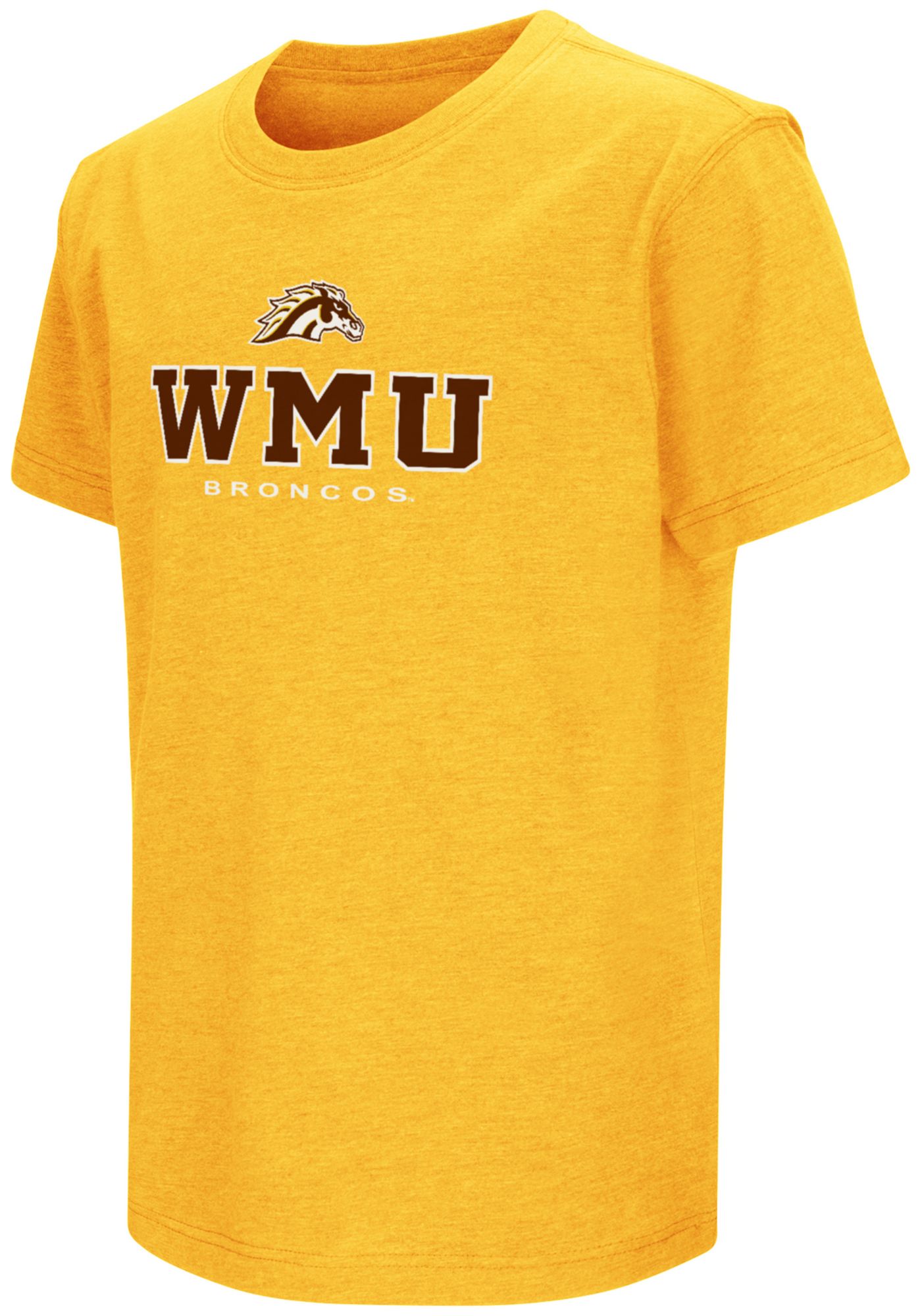 Colosseum Youth Western Michigan Broncos Gold T-Shirt