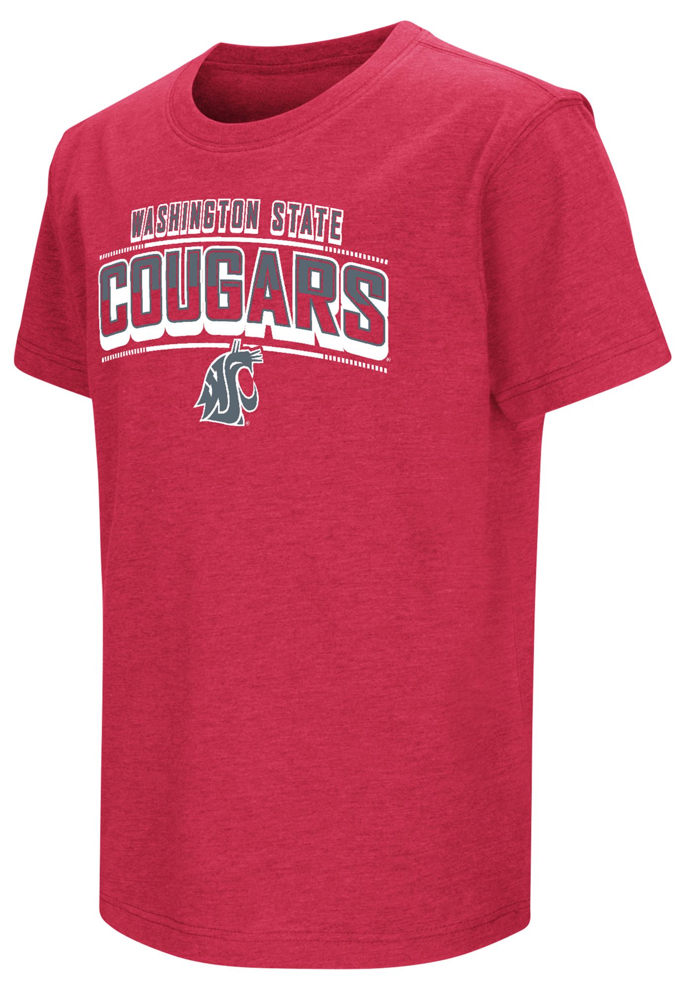 Colosseum Youth Washington State Cougars Crimson T-Shirt