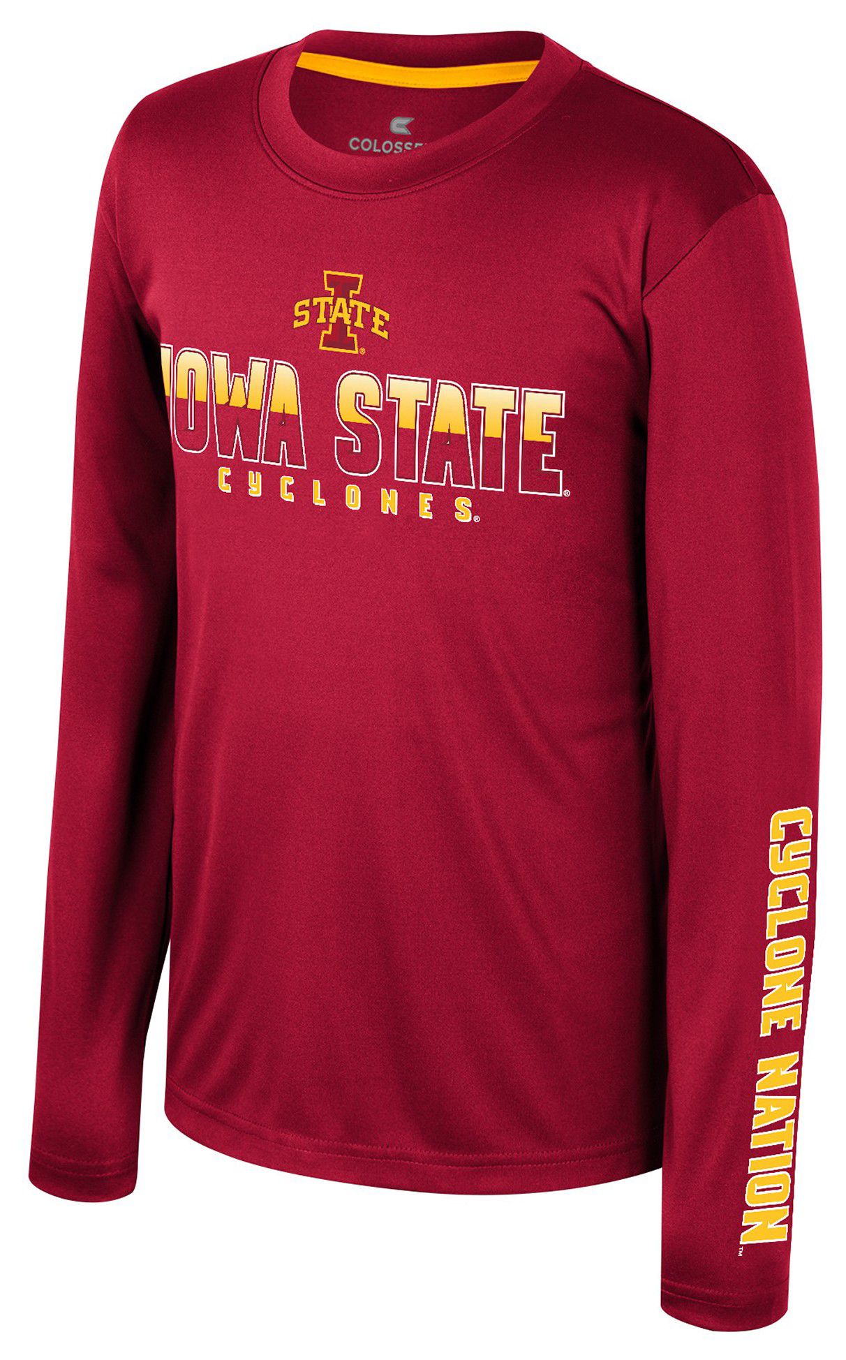 Colosseum Youth Iowa State Cyclones Cardinal Armada Long Sleeve T-Shirt