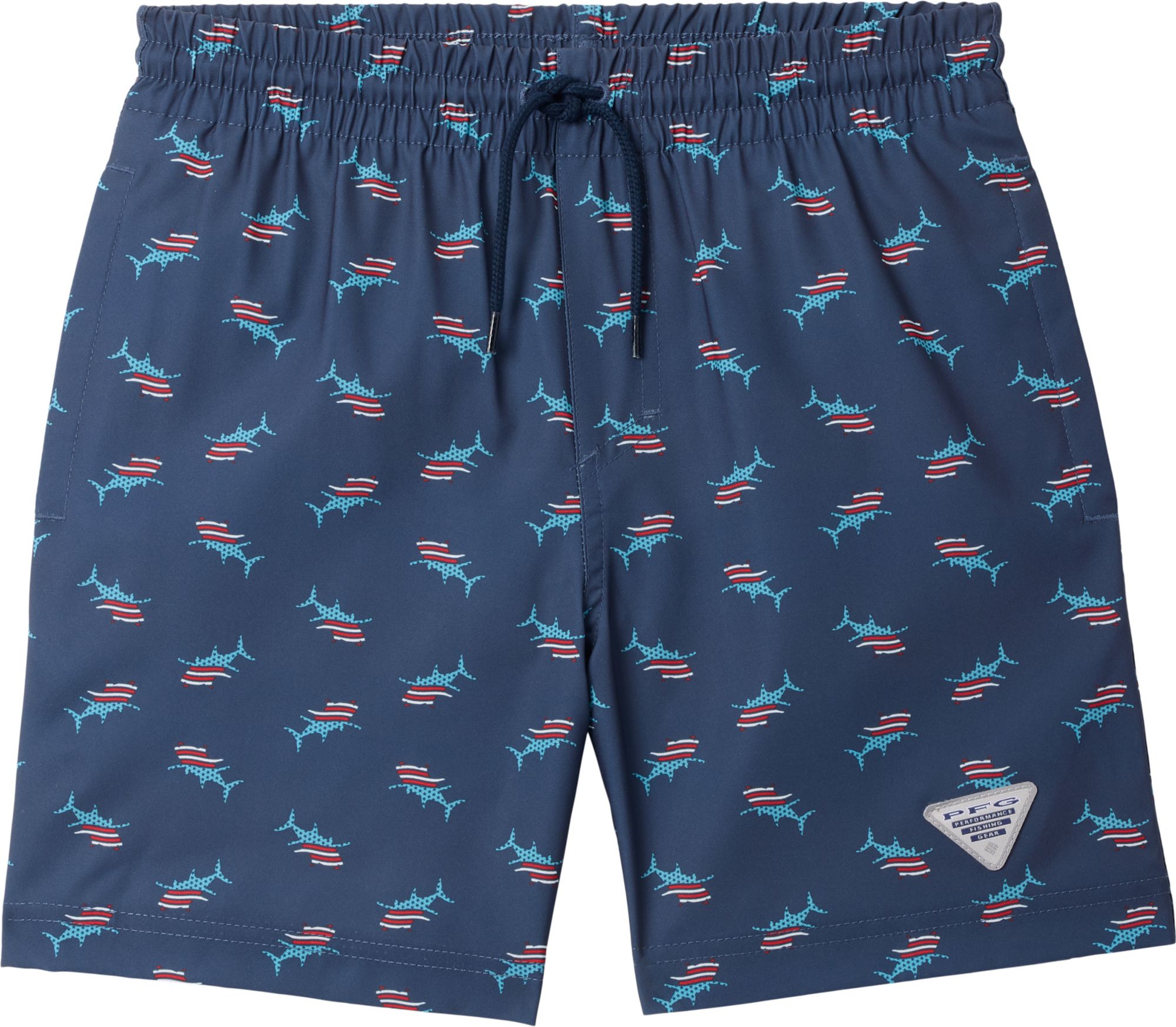 Columbia Boys' PFG Rambler Printed Water Shorts