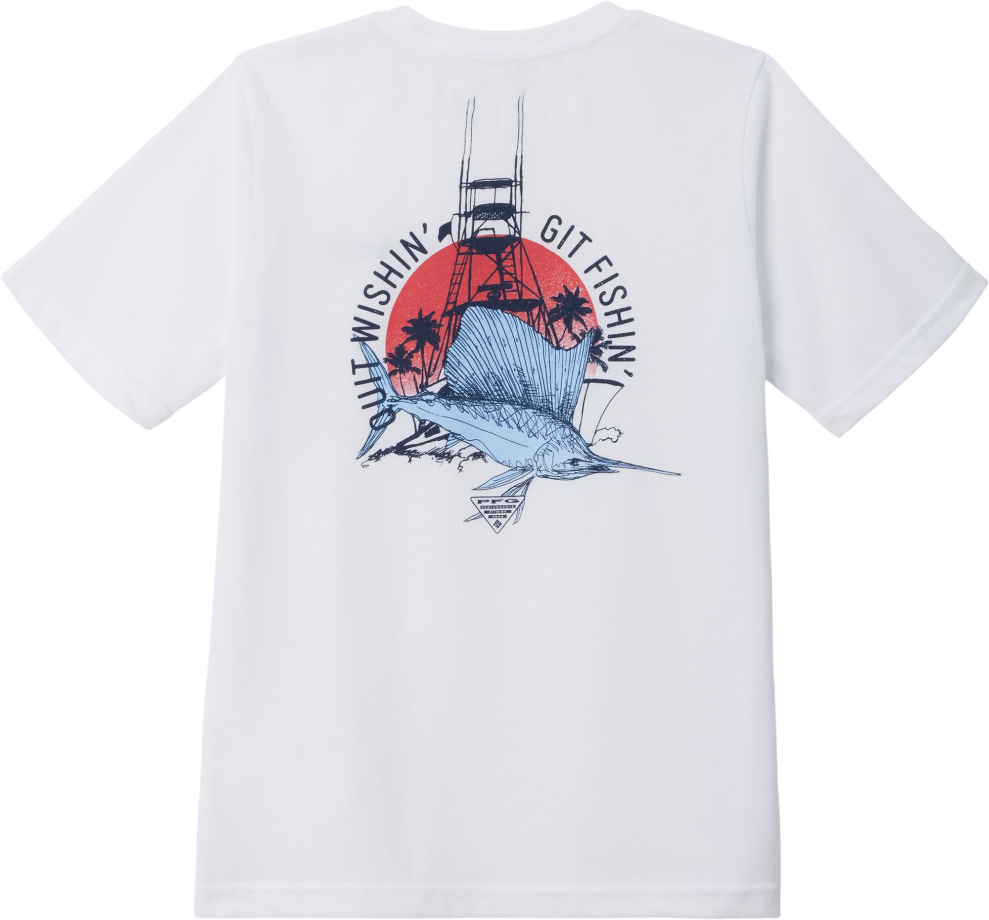 COLUMBIA Boys' PFG Seasonal Graphic T-Shirt