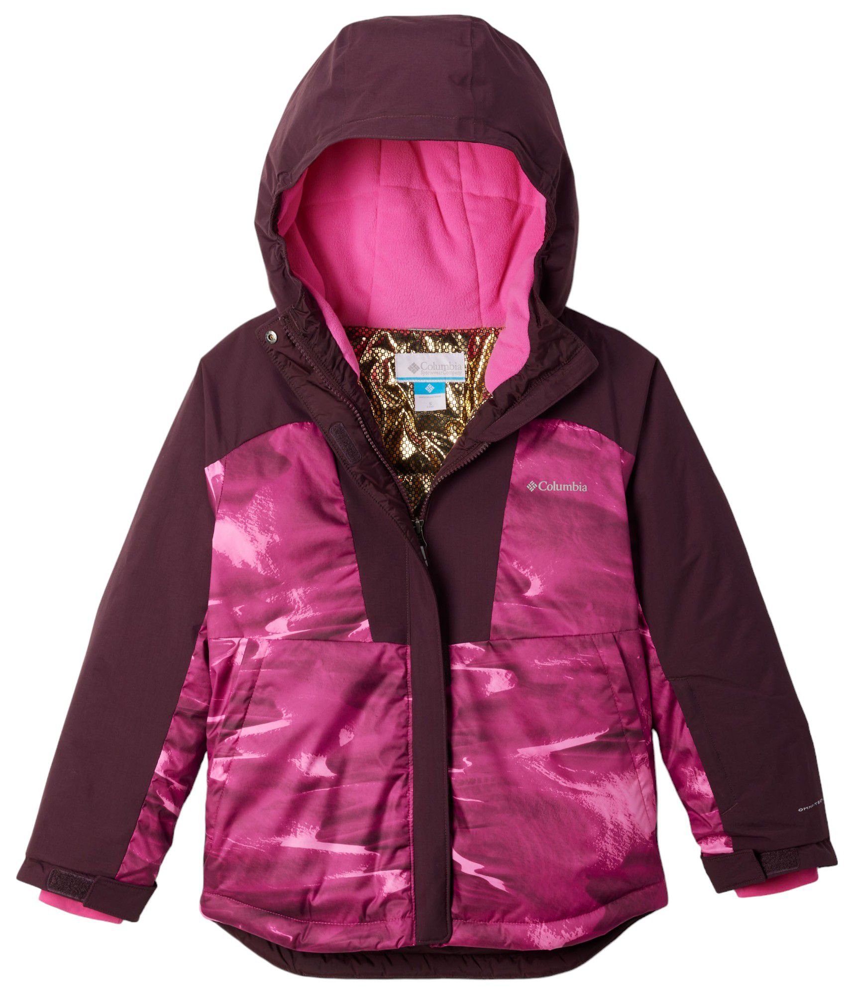 Columbia Girls' Mighty Mogul III Printed Jacket