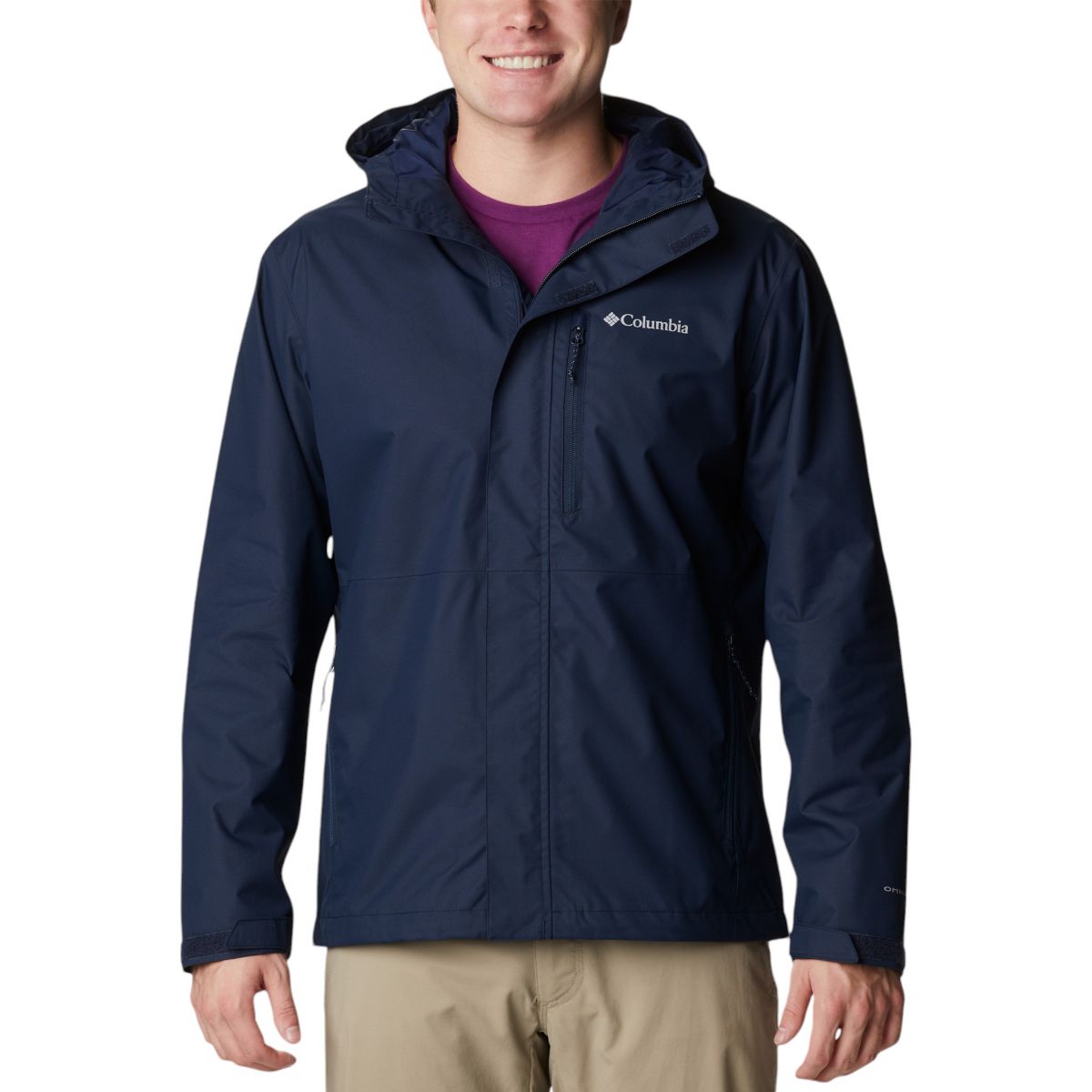 Columbia Powder Lite II Jas met Capuchon Heren - Collegiate Navy