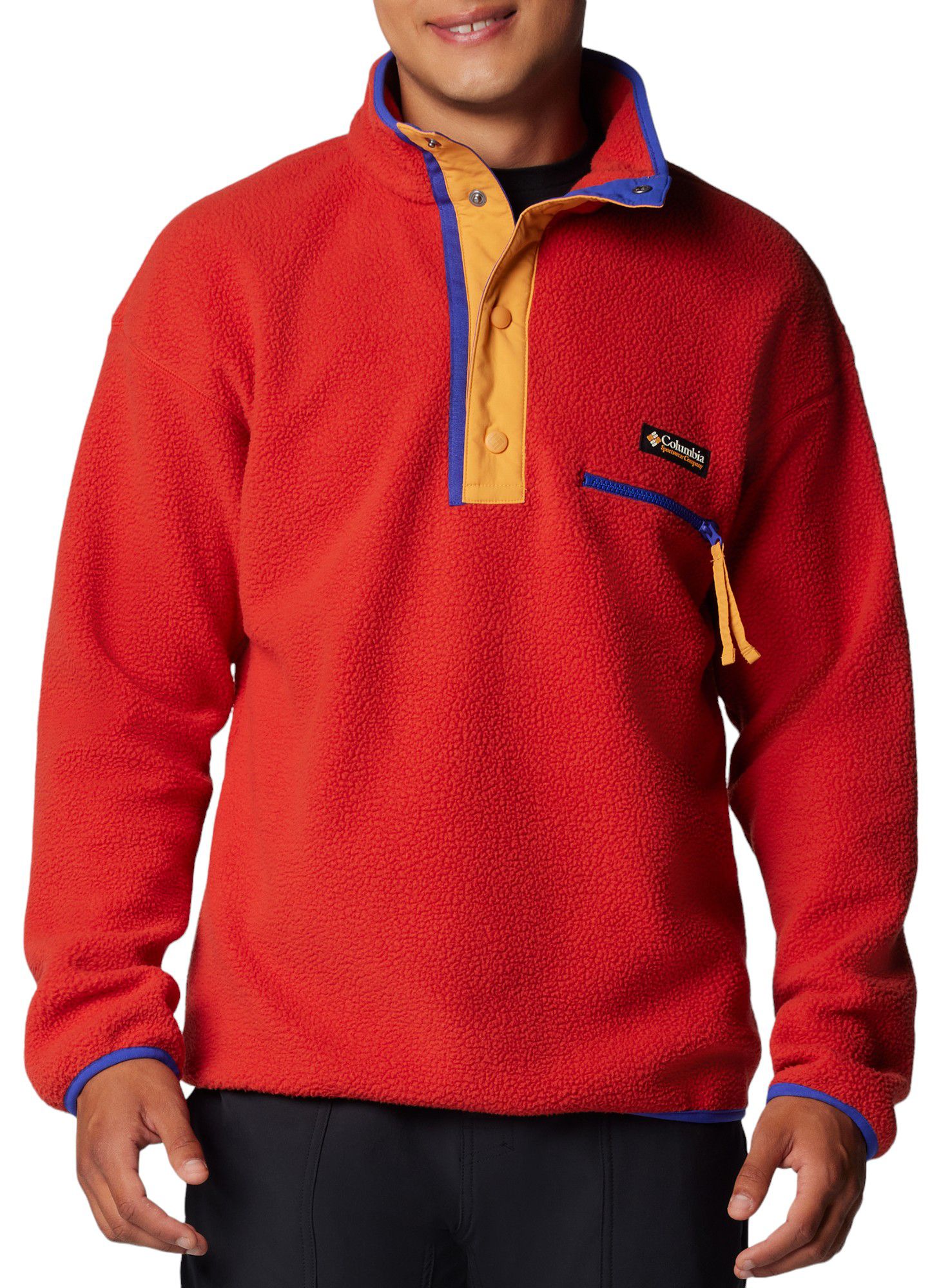 Columbia Men's Helvetia II Half Snap Fleece Pullover