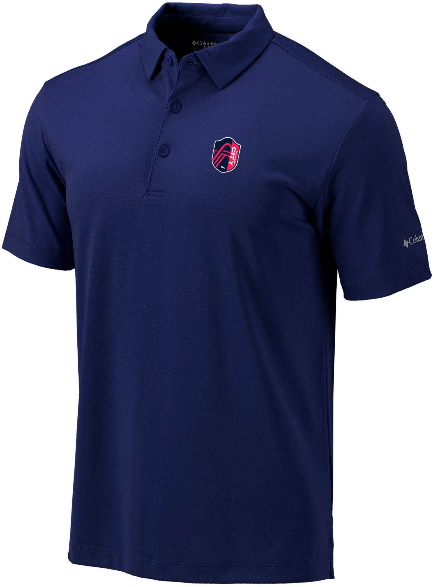 Columbia Adult St. Louis City SC 2024 Drive Navy Polo