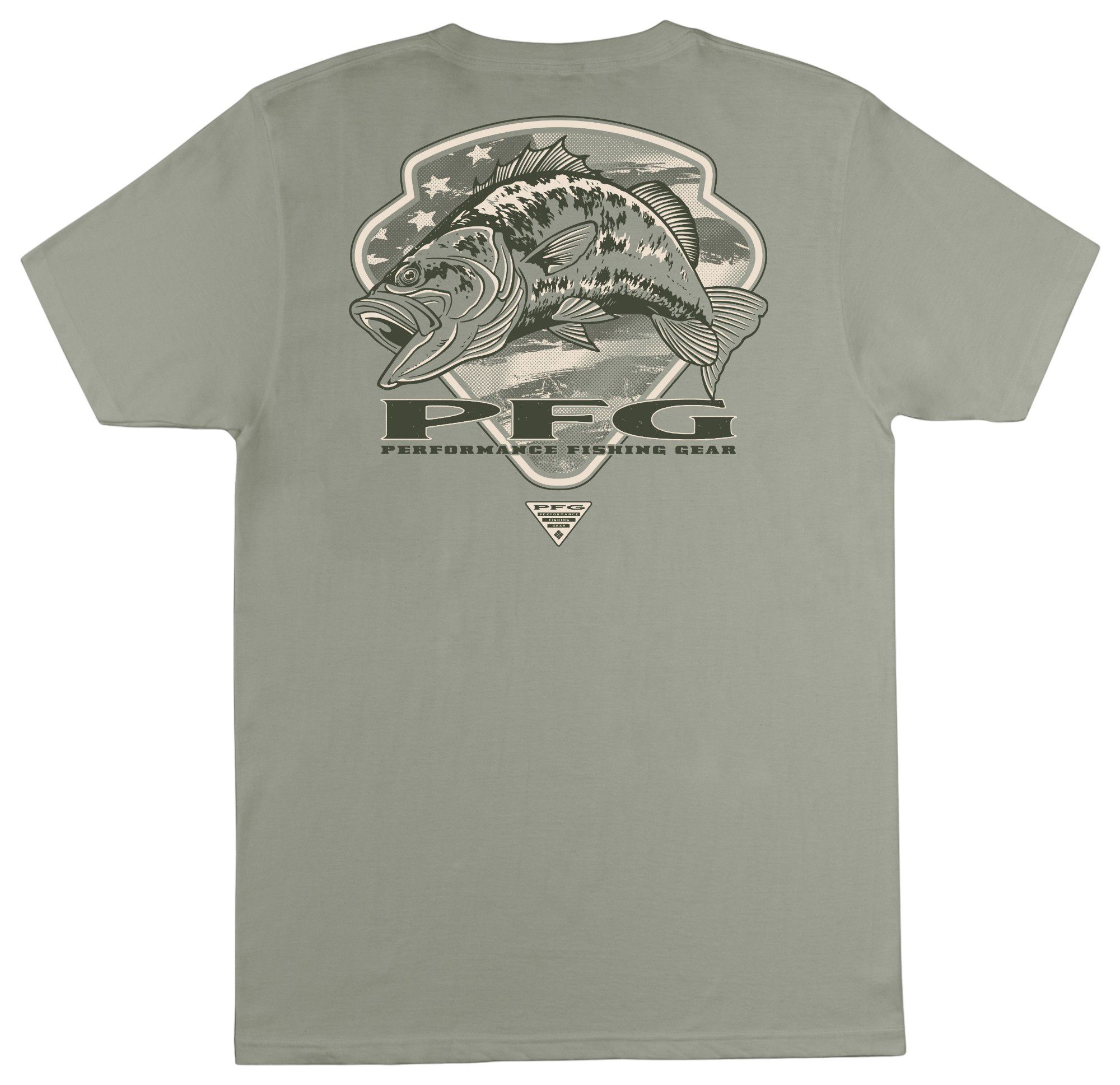 Columbia Men's McCay Bass Graphic Short Sleeve T-Shirt