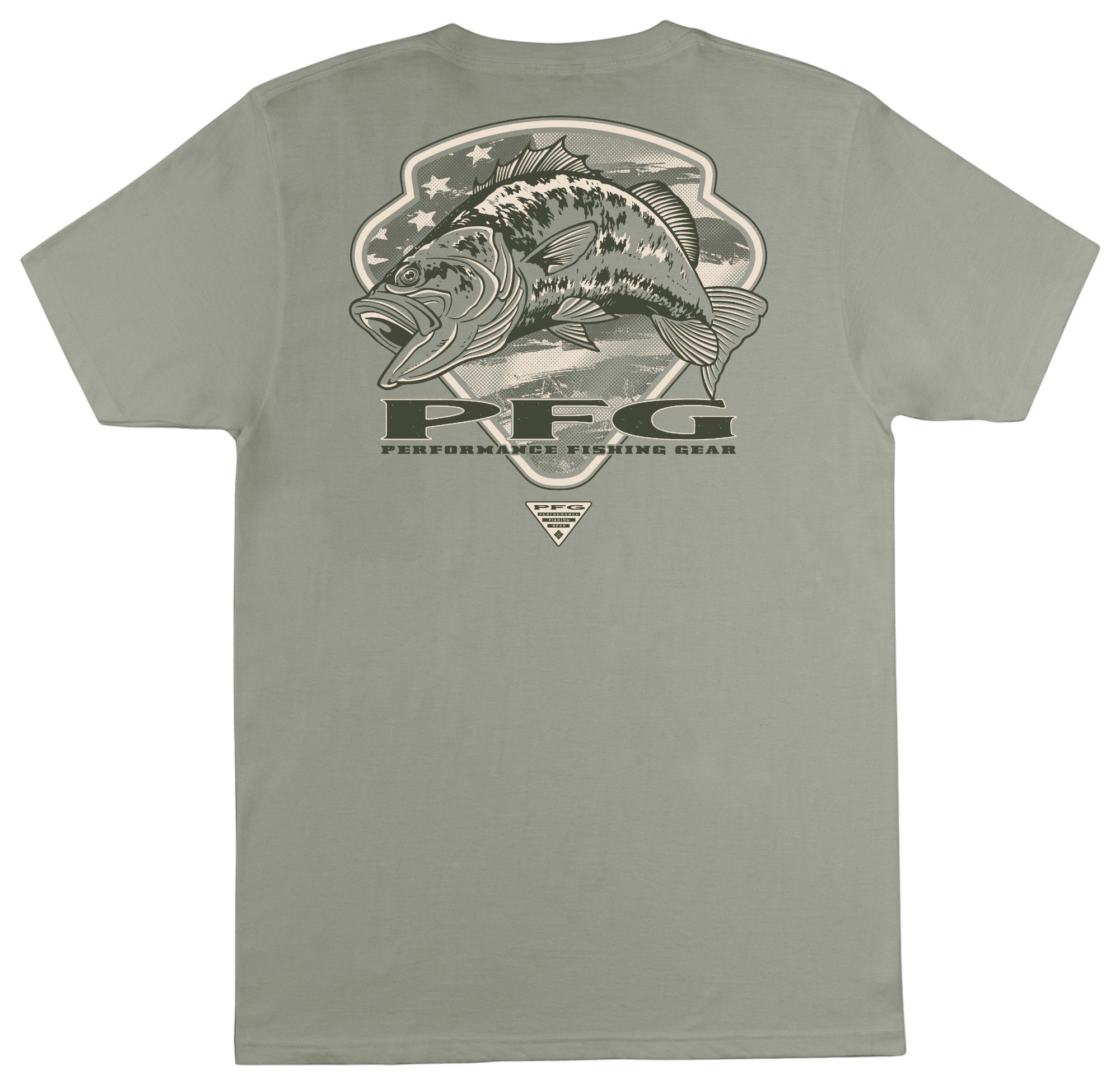 COLUMBIA Men's McCay Bass Graphic Short Sleeve T-Shirt