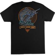 Columbia Men's PFG Americana Saltwater Fish Flag T-Shirt