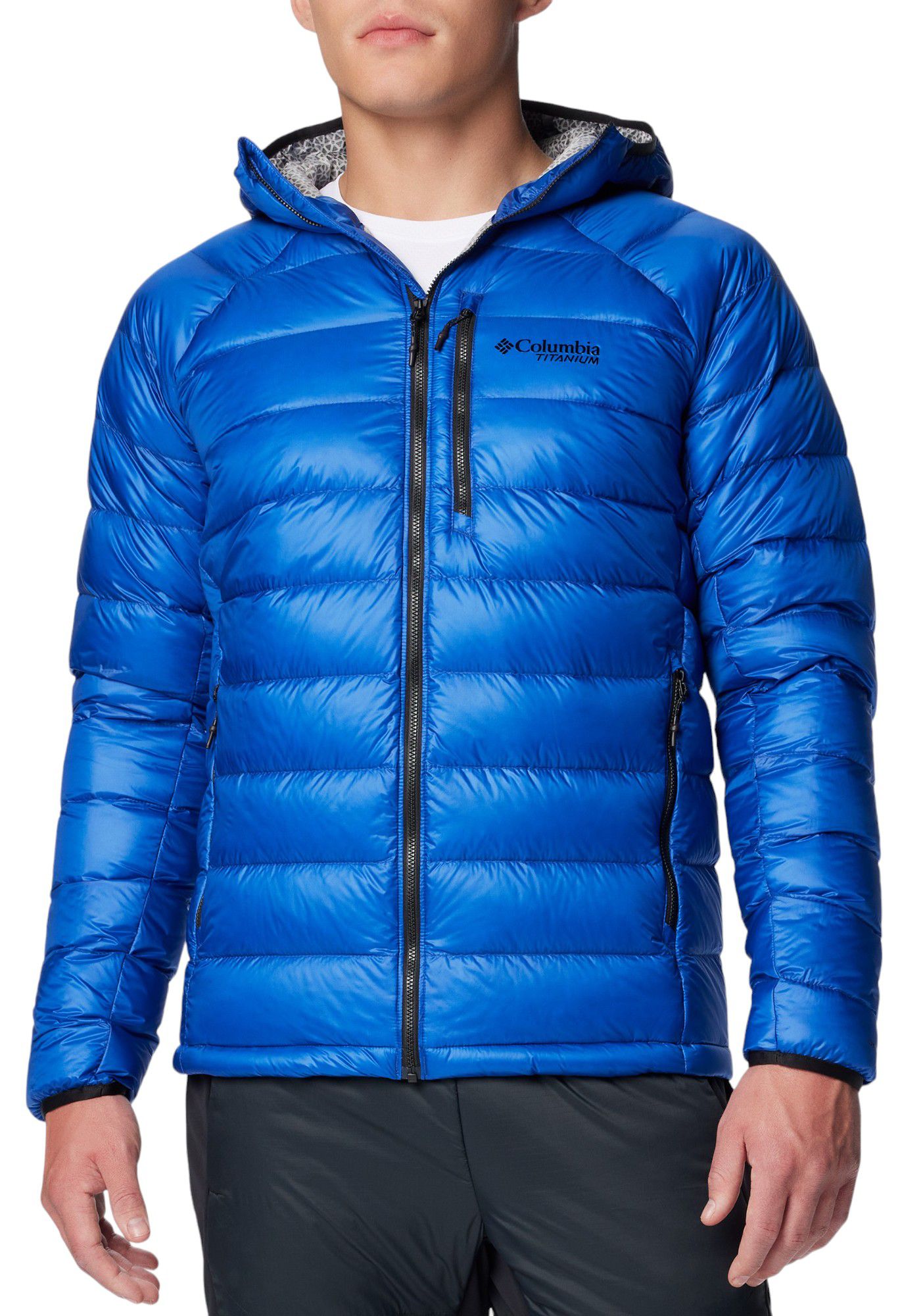 COLUMBIA Men's Arctic Crest Down Hooded Jacket