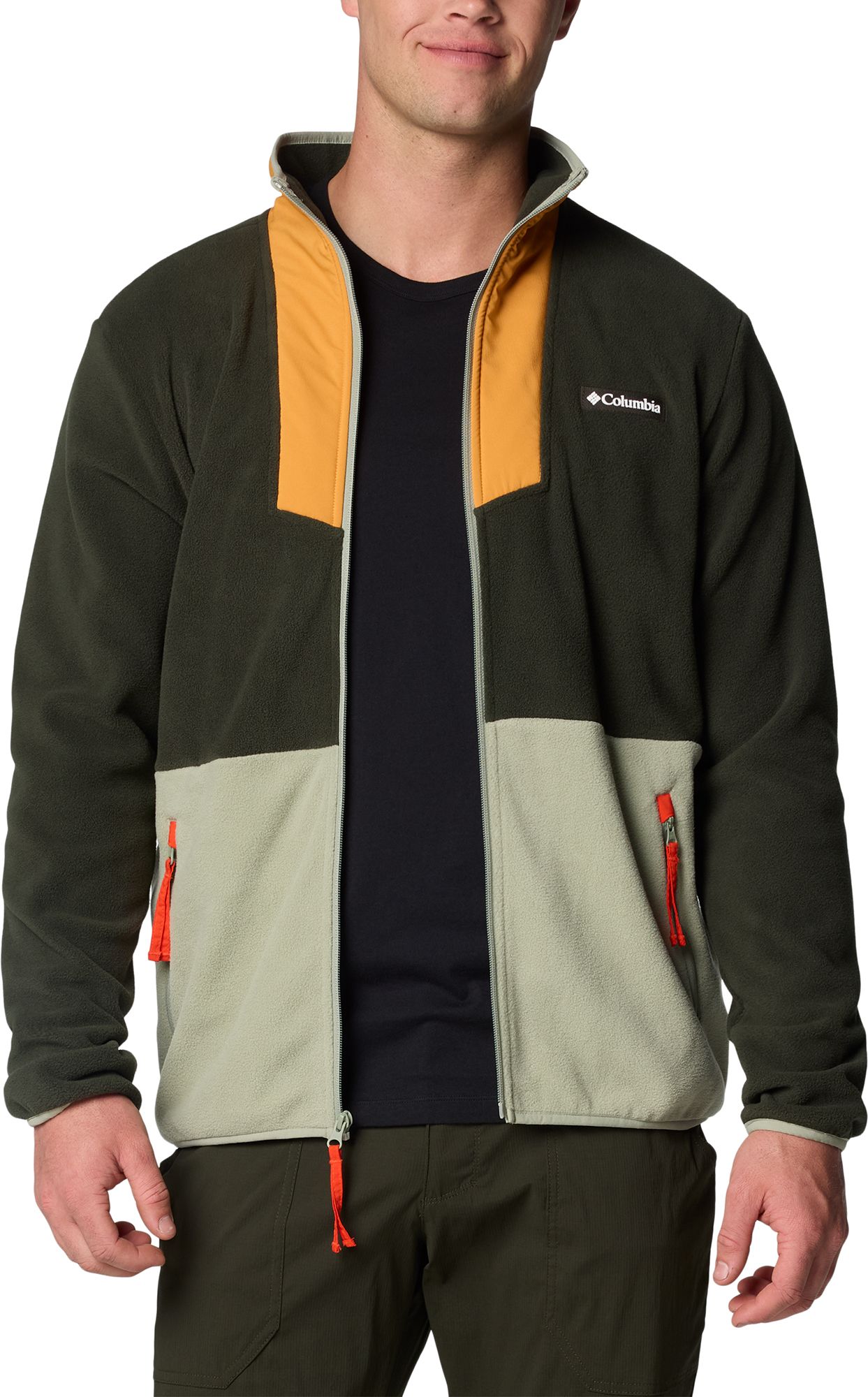 COLUMBIA Men's Sequoia Grove Full Zip Fleece/Spcy Pll