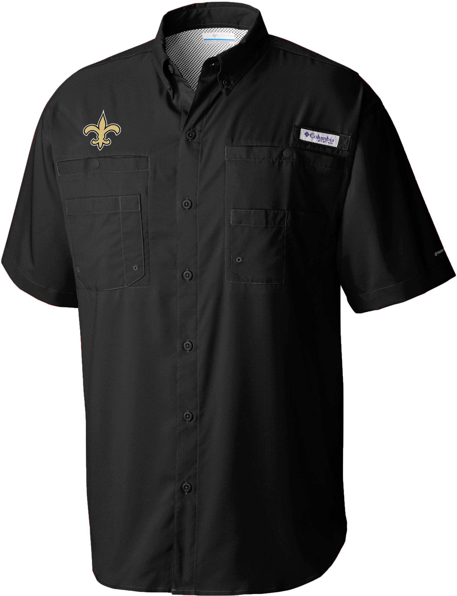 Columbia Men's New Orleans Saints Tamiami Black T-Shirt