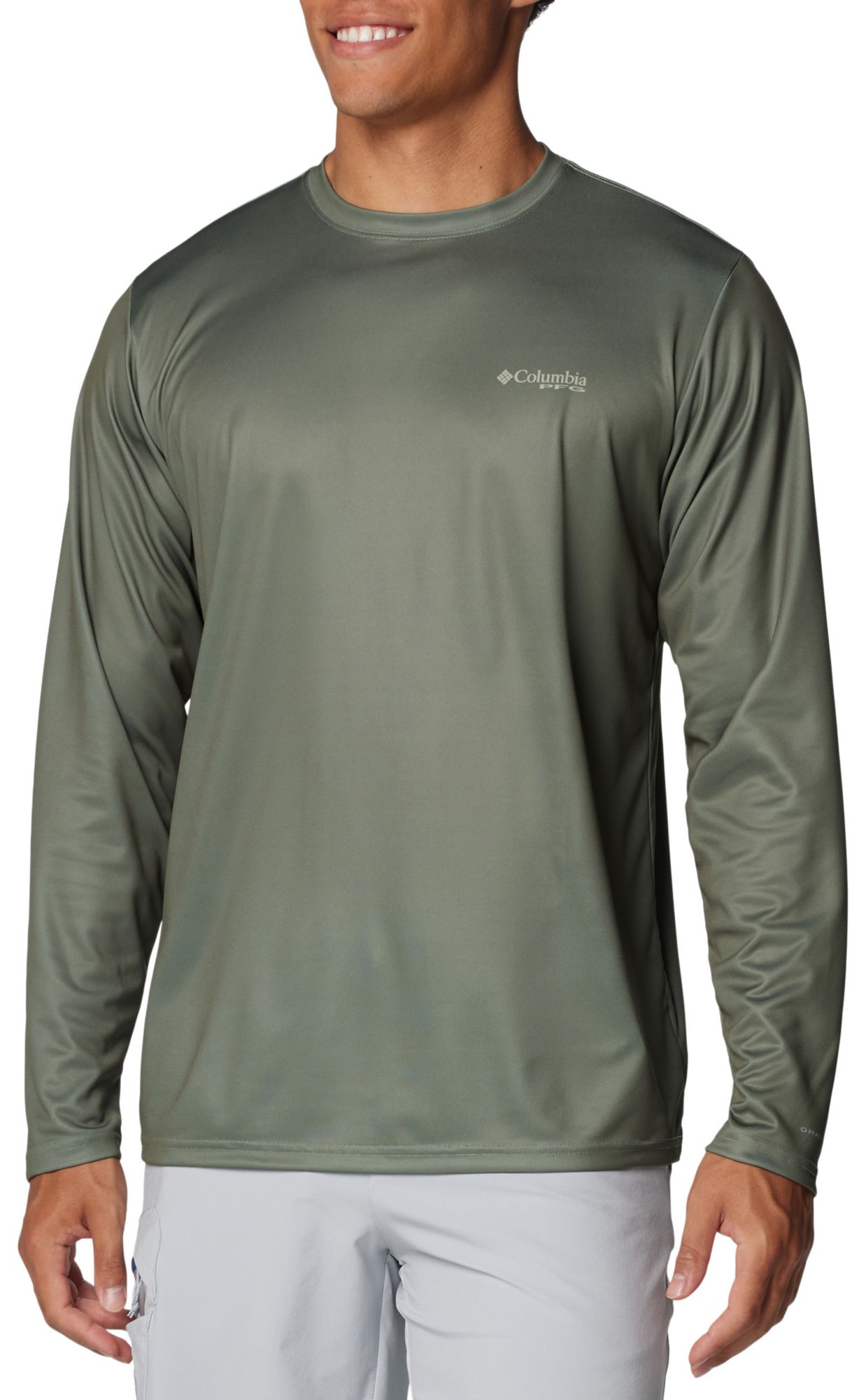 COLUMBIA Men's PFG Terminal Tackle Line Time Long Sleeve Shirt