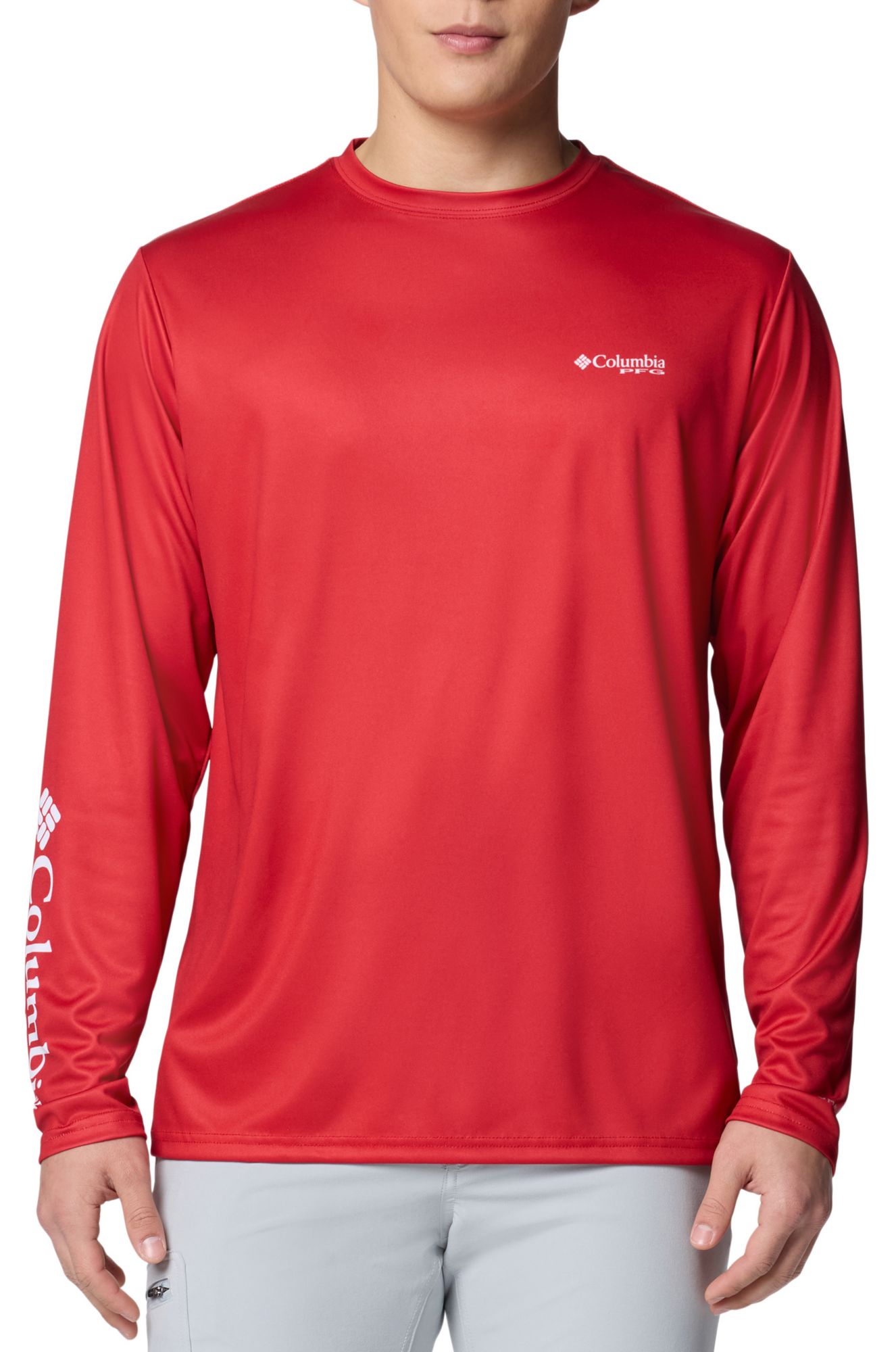 Columbia Men's PFG Terminal Tackle Statetriot Long Sleeve Shirt