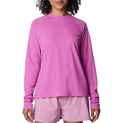 Pink Women Long Sleeve Fishing Shirts & Tops