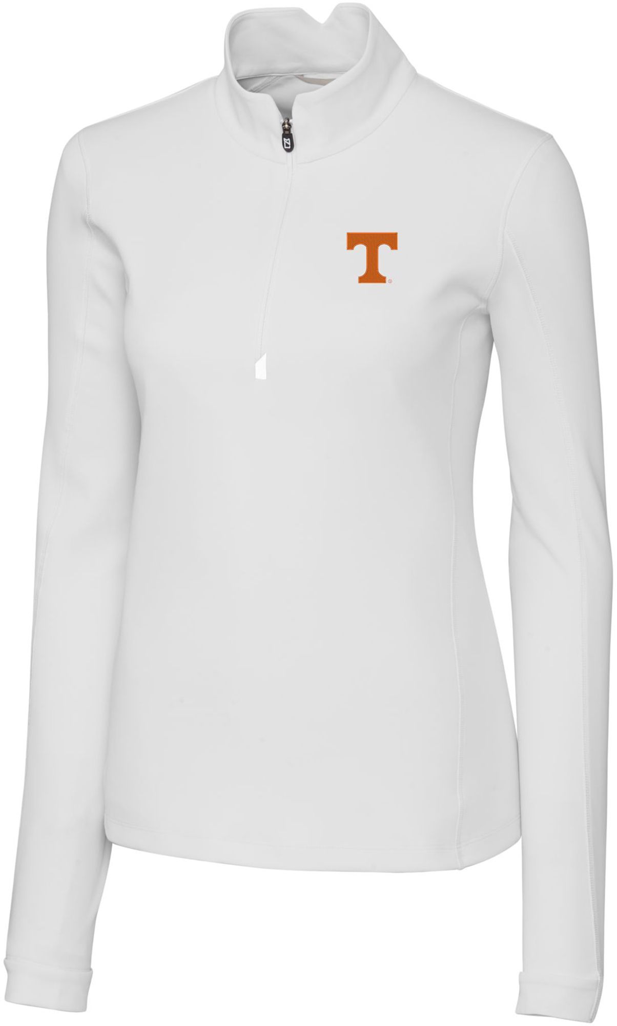 Cutter &amp; Buck Women's Tennessee Volunteers White Traverse Quarter-Zip