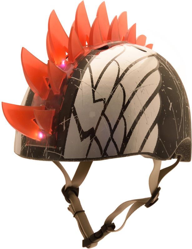 Raskullz Youth Wings LED Mohawk Bike Helmet