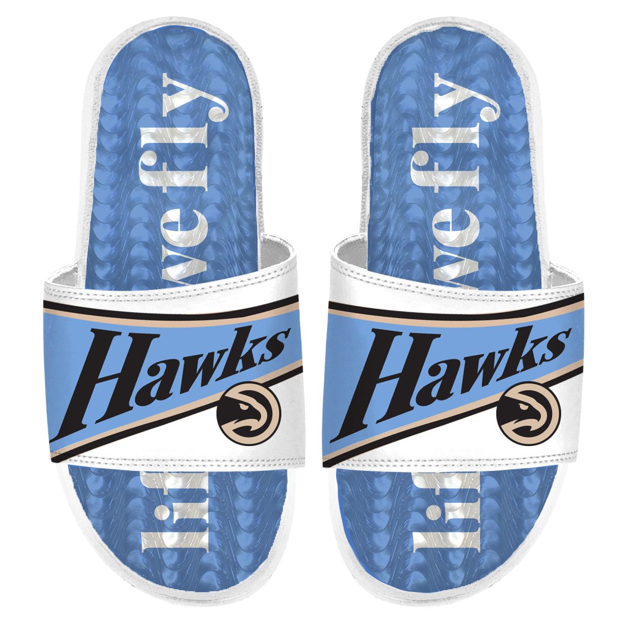 iSlide Adult 2024-25 City Edition Atlanta Hawks Gel Slides