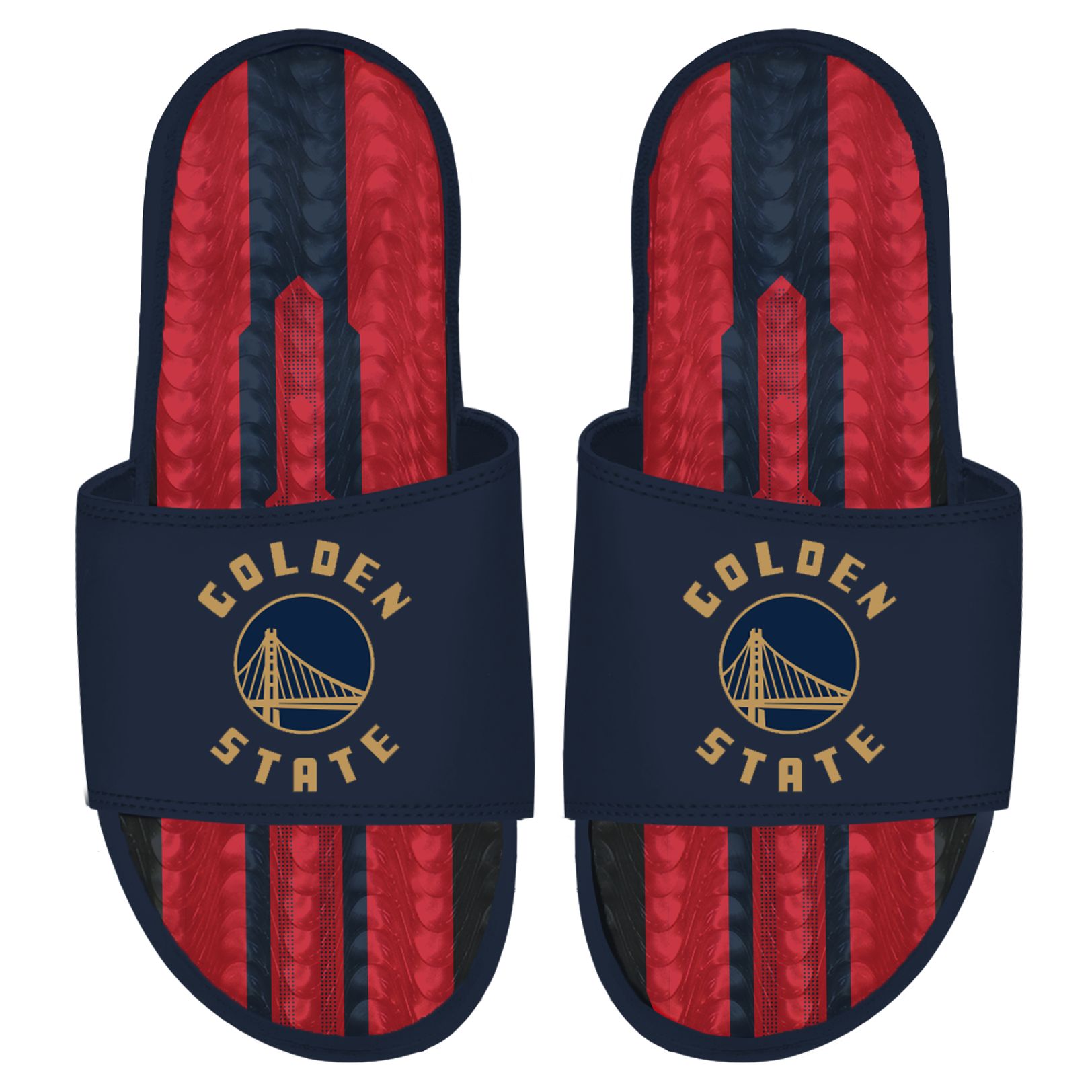 iSlide Adult 2024-25 City Edition Golden State Warriors Gel Slides