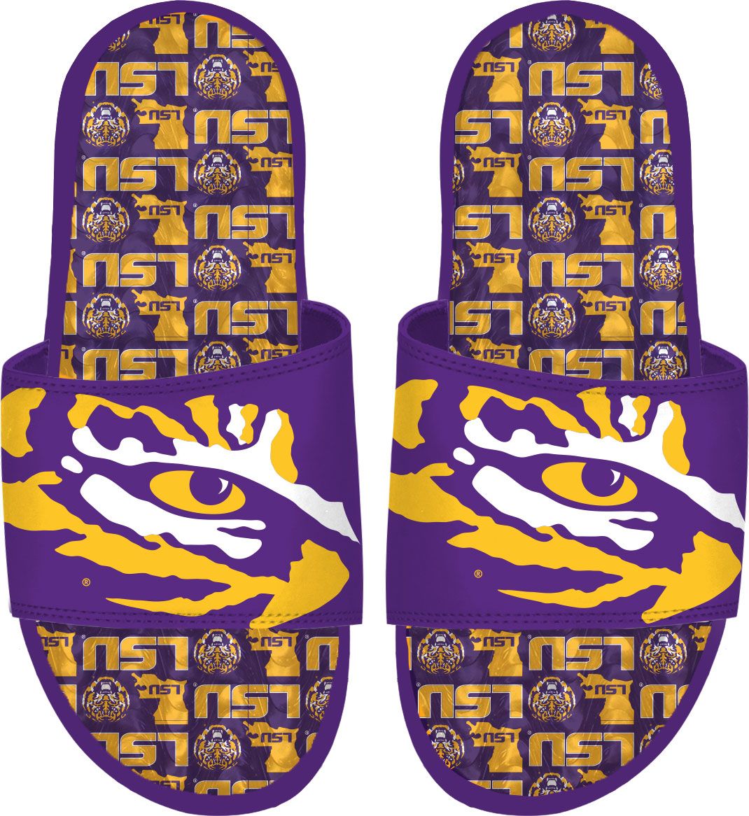 Islide LSU Tigers Gel Slide Sandals