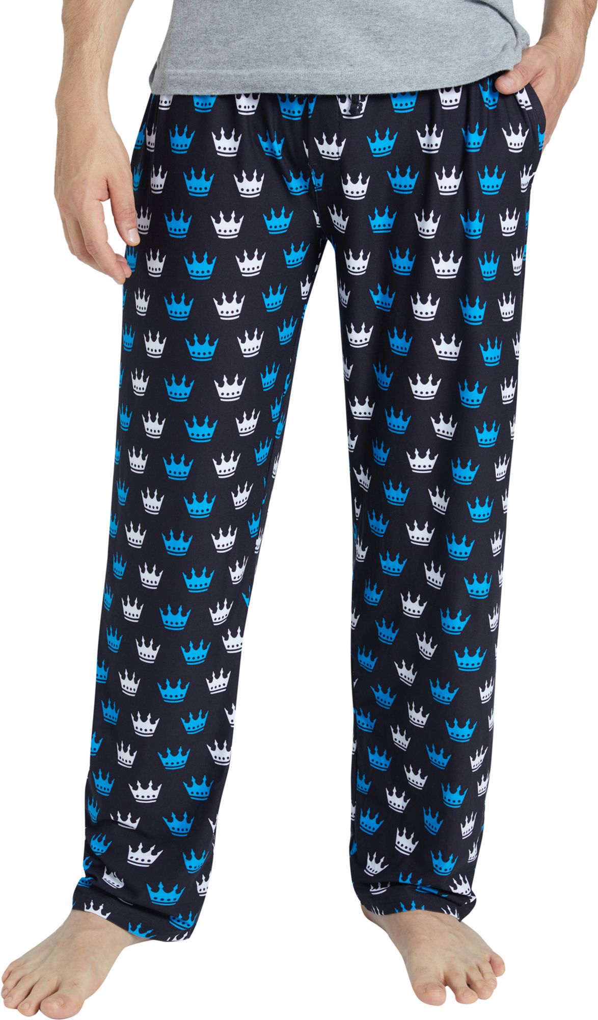 College Concepts Men's Charlotte FC Black Sleep Pants