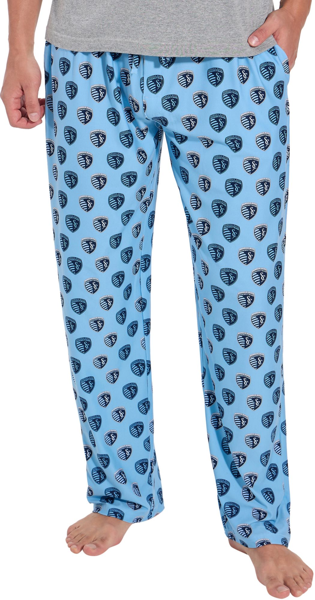 College Concepts Men's Sporting Kansas City Light Blue Sleep Pants