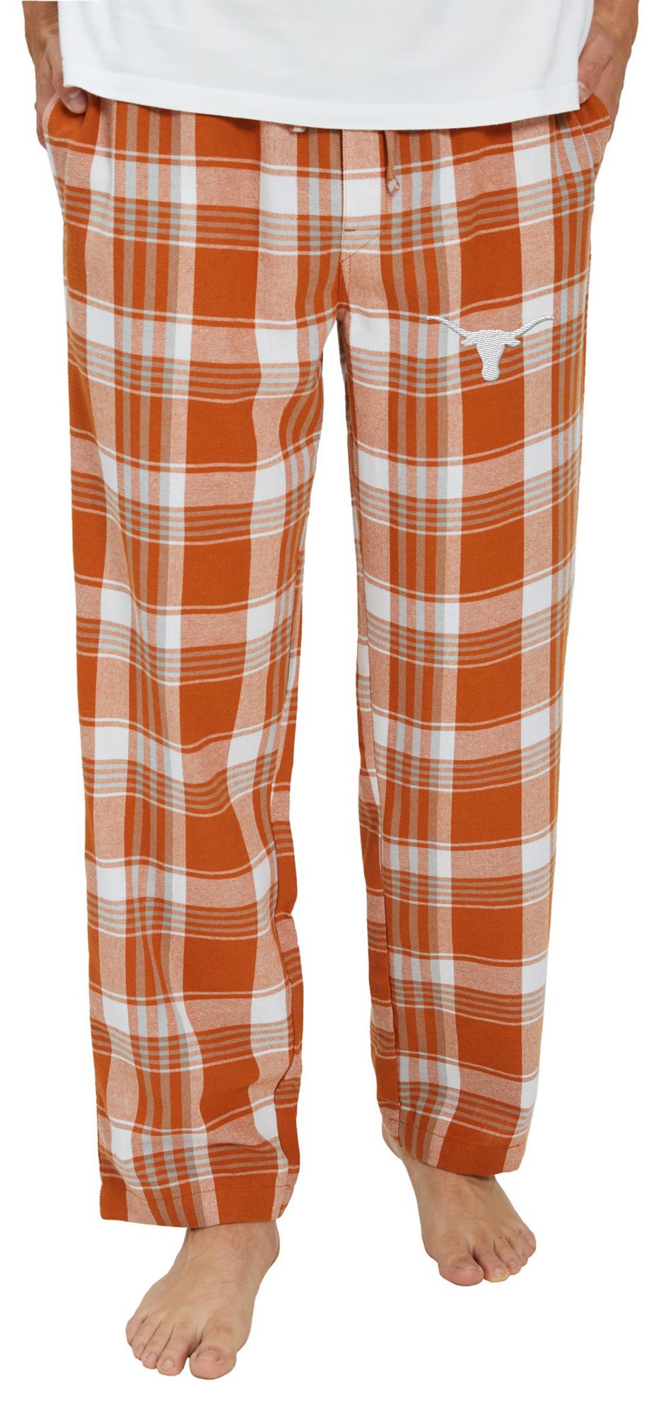 College Concepts Men's Texas Longhorns Region Flannel Sleep Pants