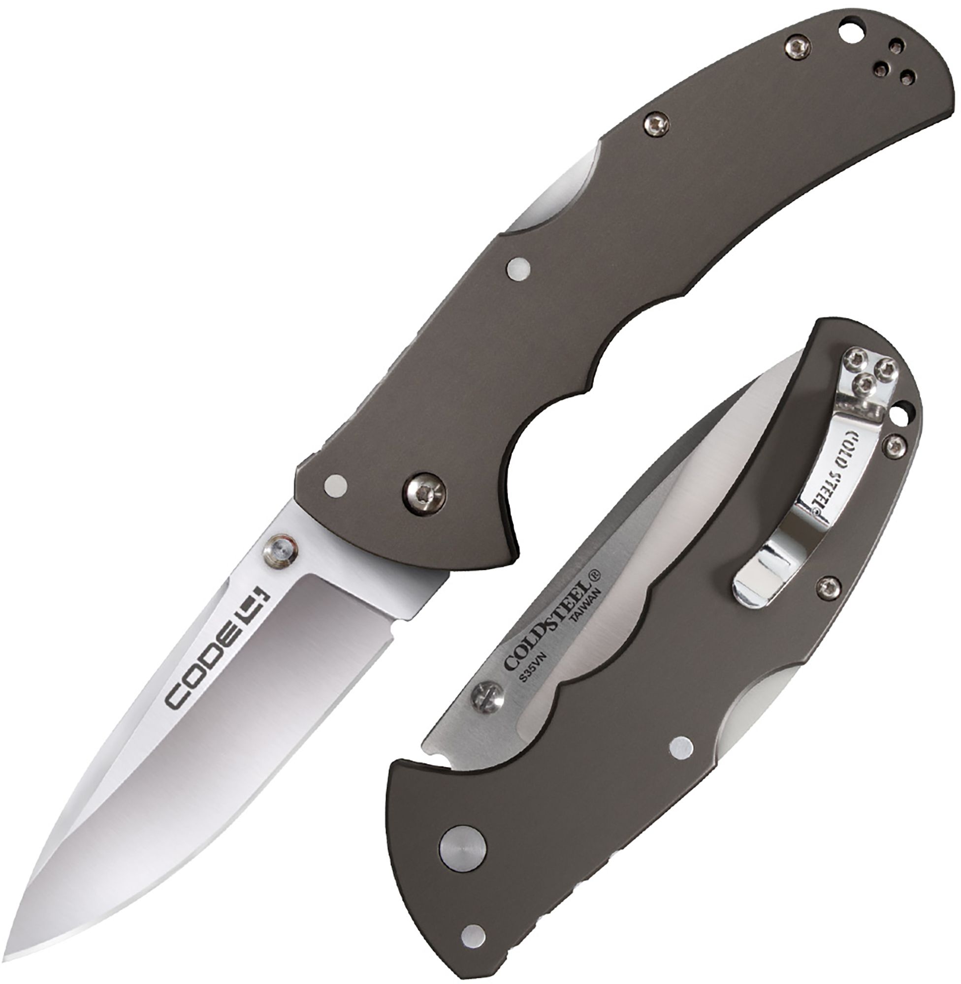 Cold Steel Code 4 Spear Point Folding Knife