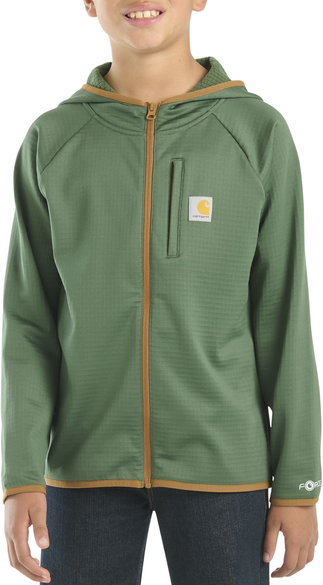 Carhartt Boys' Force Full-Zip Sweatshirt