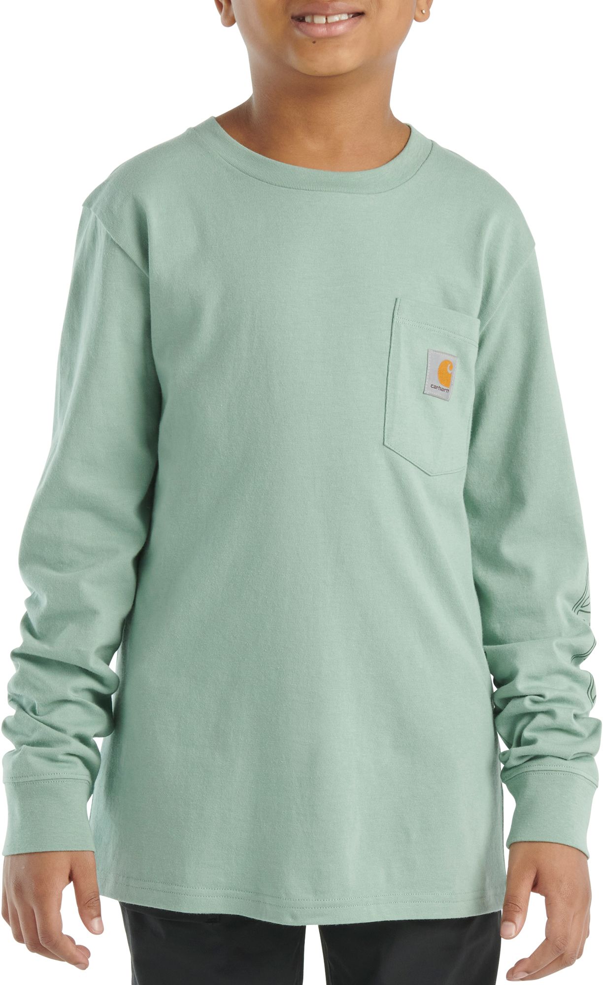 Carhartt Boys' Long Sleeve Graphic Pocket Shirt