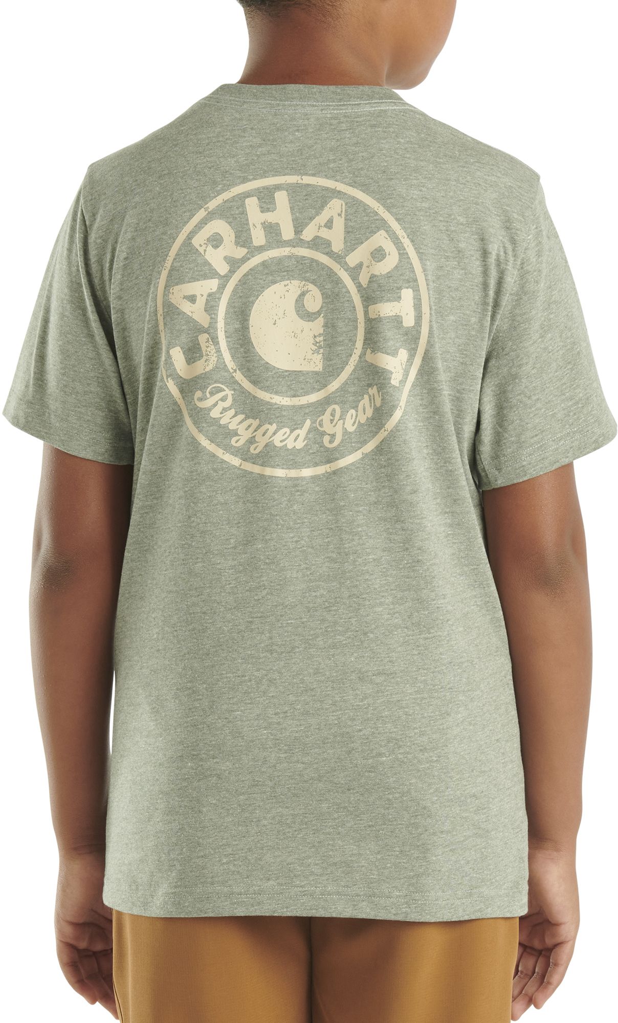 Carhartt Boys' Short Sleeve Back Logo T-Shirt