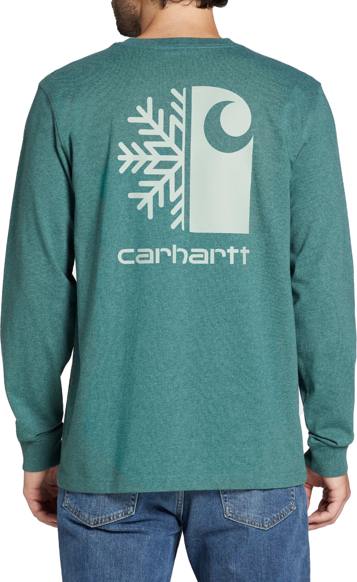 Carhartt Men's Snowflake Long Sleeve T-Shirt