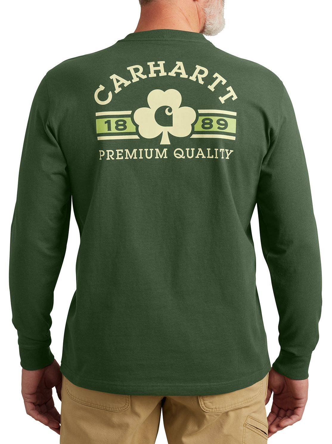 Carhartt Men's St. Patricks Day Graphic Long Sleeve T-Shirt