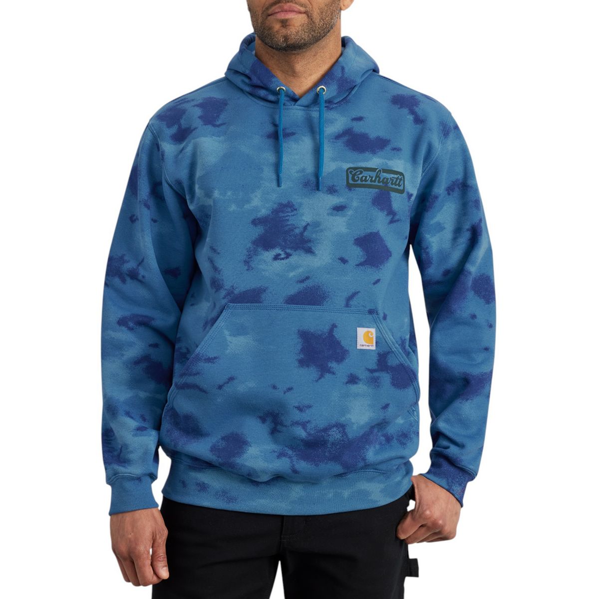 Carhartt Men's Watercolor Camo Hoodie