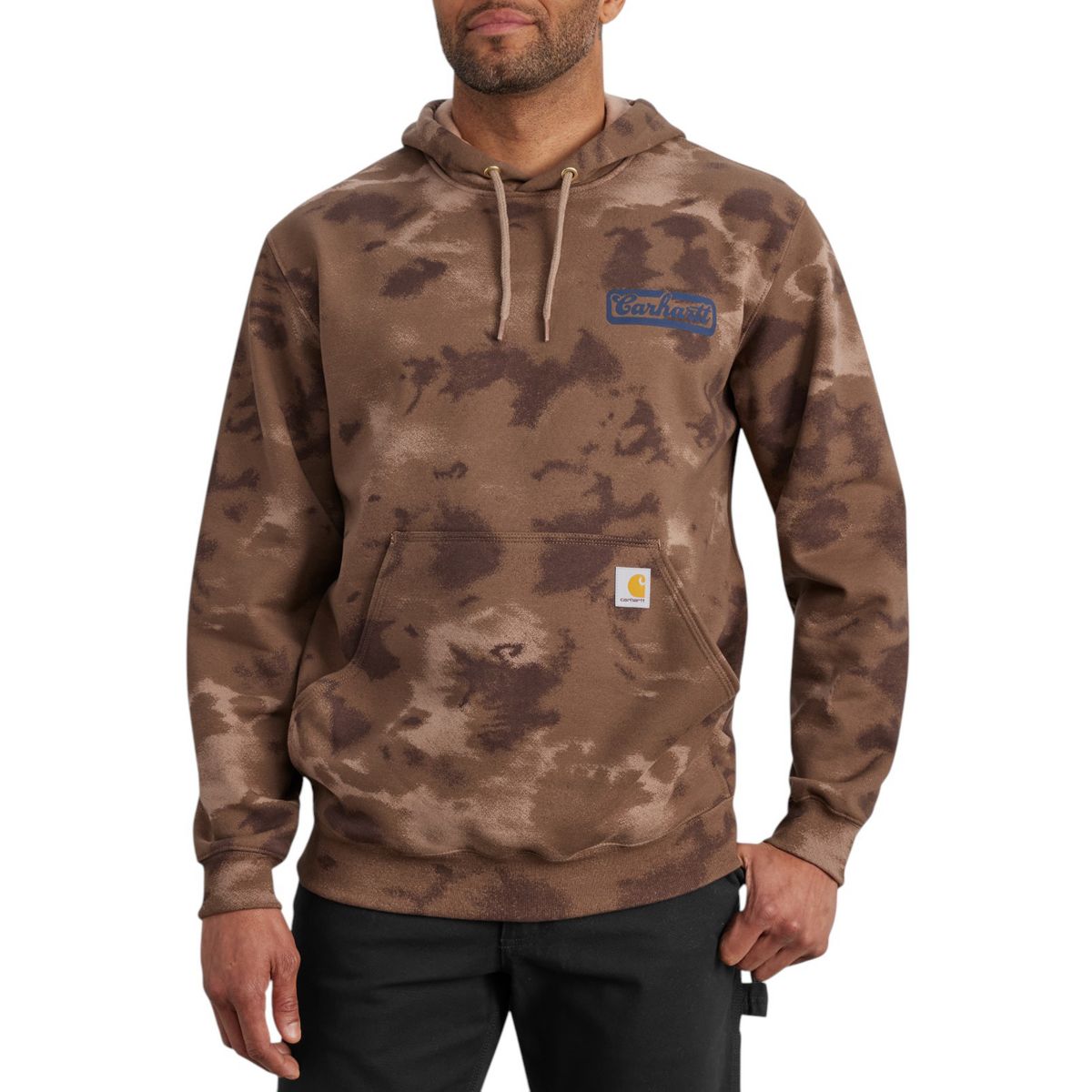 Carhartt Men's Watercolor Camo Hoodie