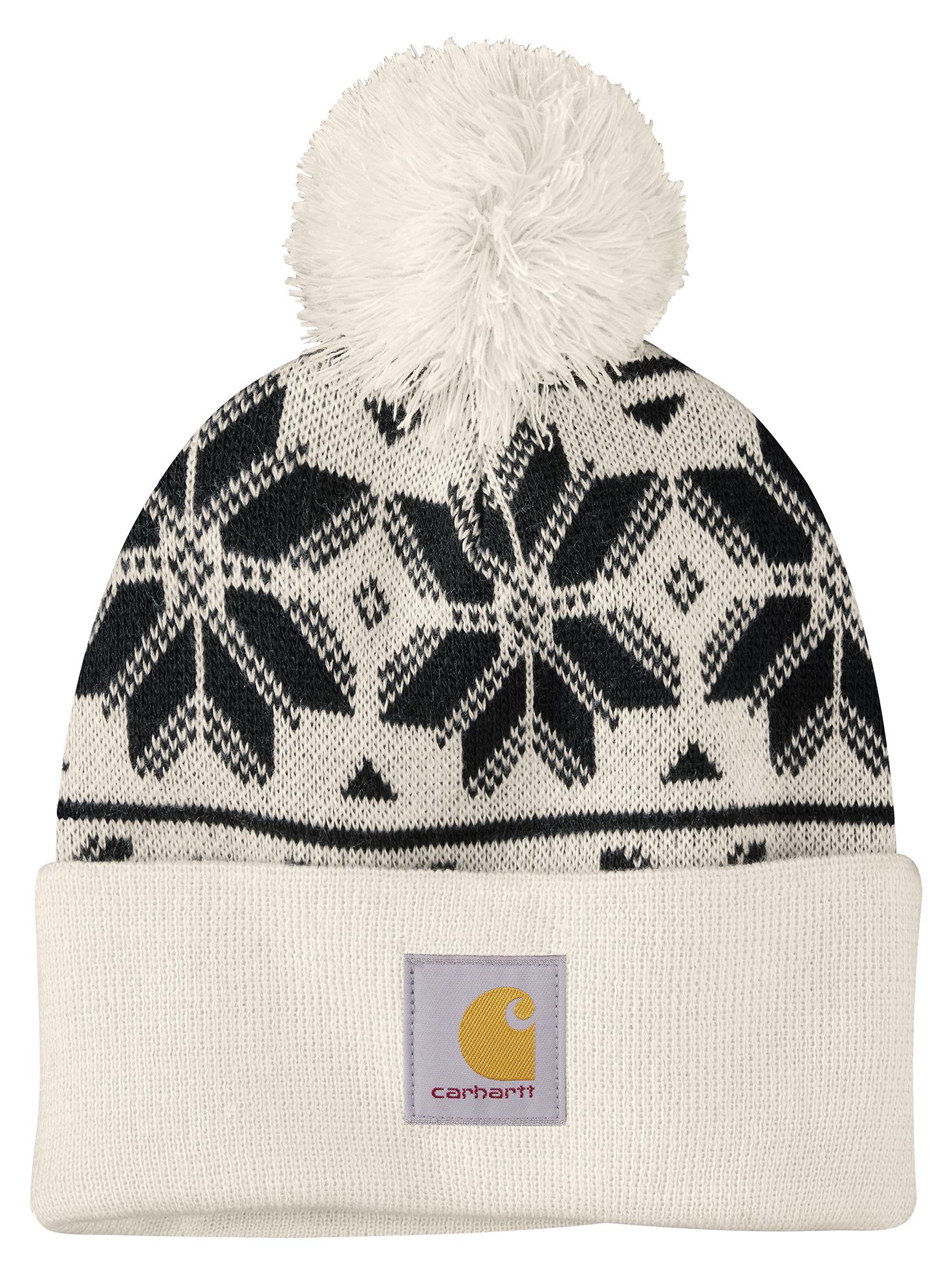Carhartt Women's Knit Pom Jacquard Beanie