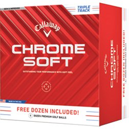 Callaway 2024 Chrome Soft Triple Track Golf Balls - 4 Dozen
