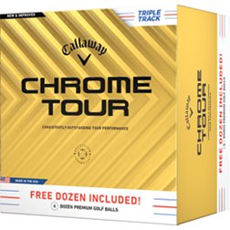 Callaway 2024 Chrome Tour Triple Track Golf Balls - 4 Dozen