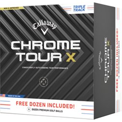 Callaway 2024 Chrome Tour X Triple Track Golf Balls - 4 Dozen