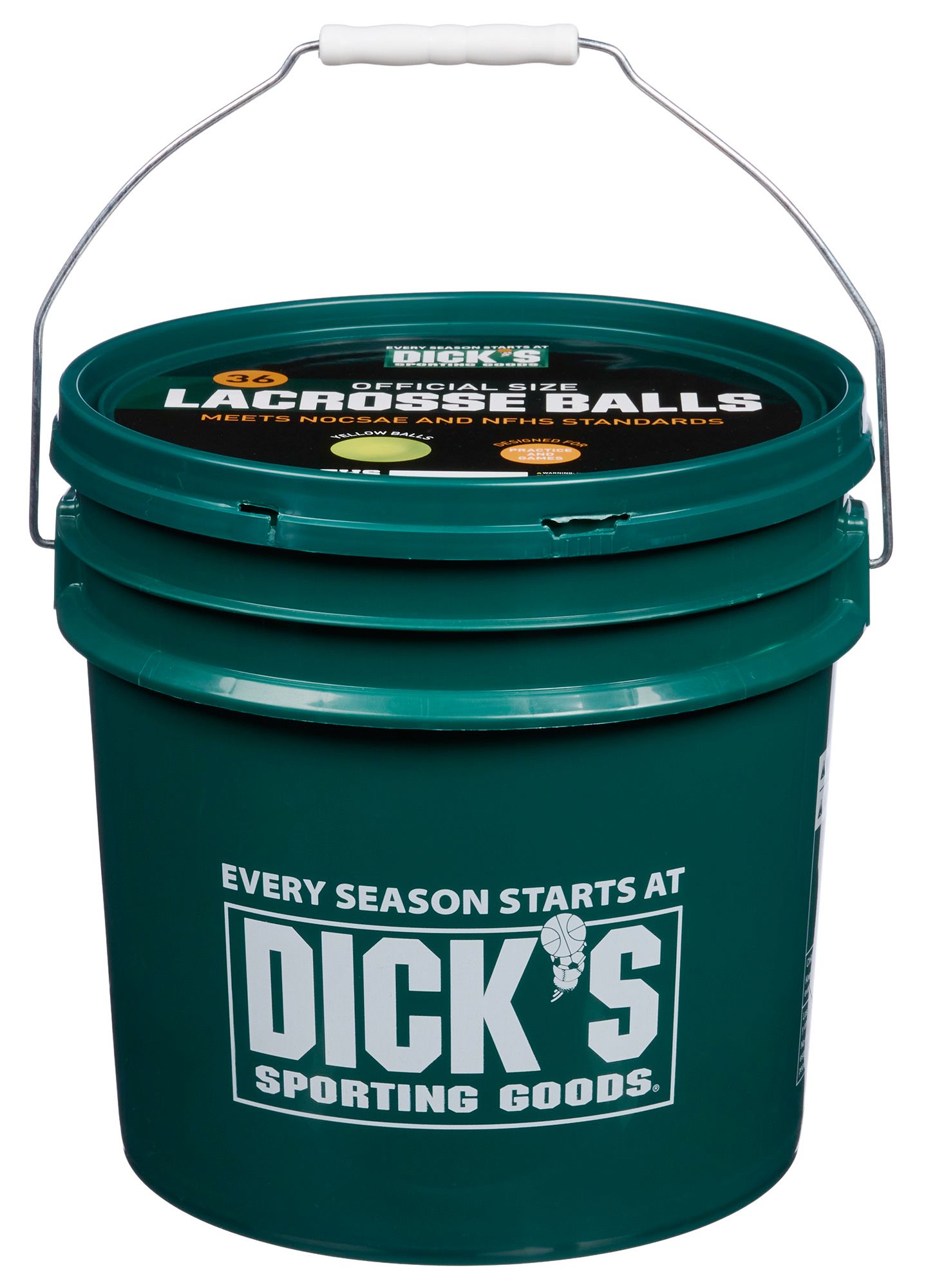 DSG NOCSAE/NFHS Lacrosse Balls - Bucket