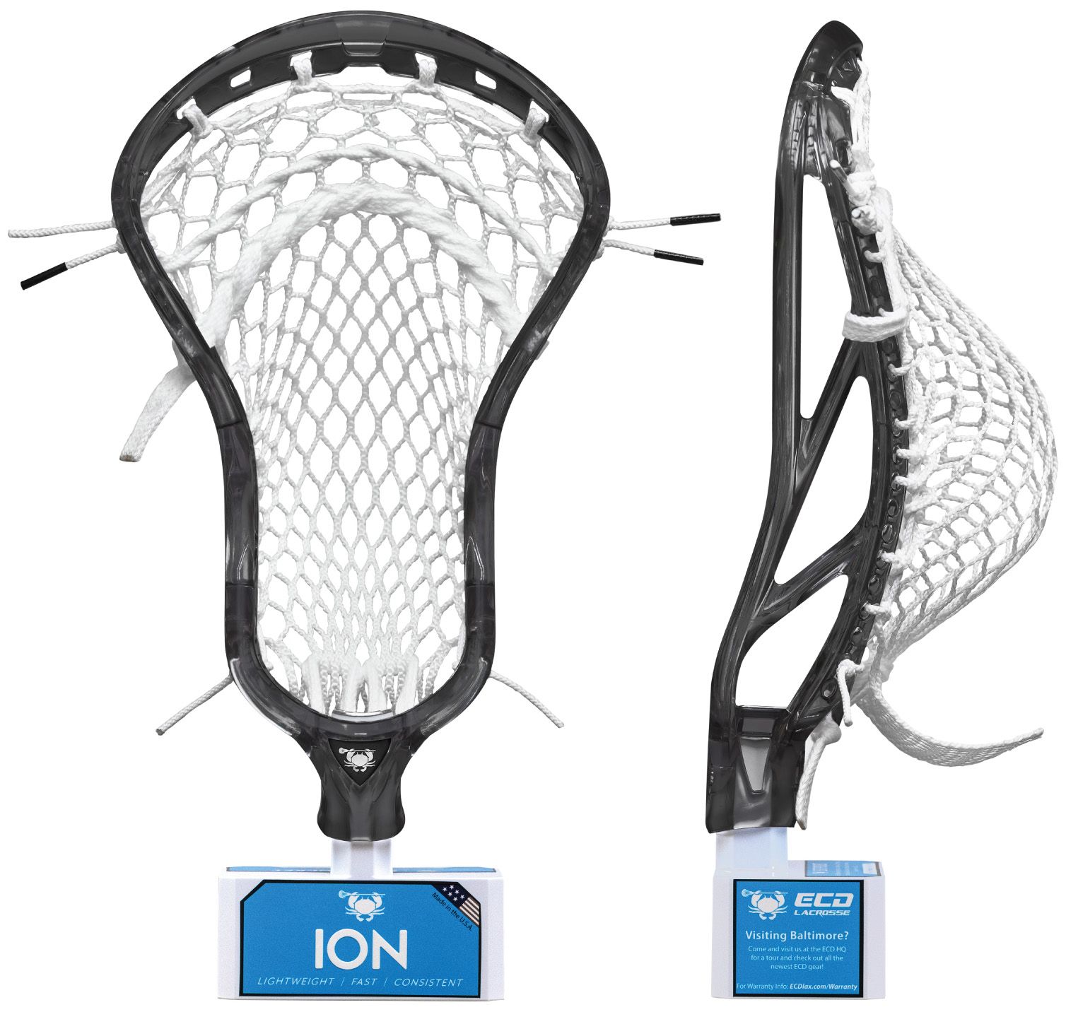 ECD Ion Strung Stick Head - Semi-Soft - Midnight