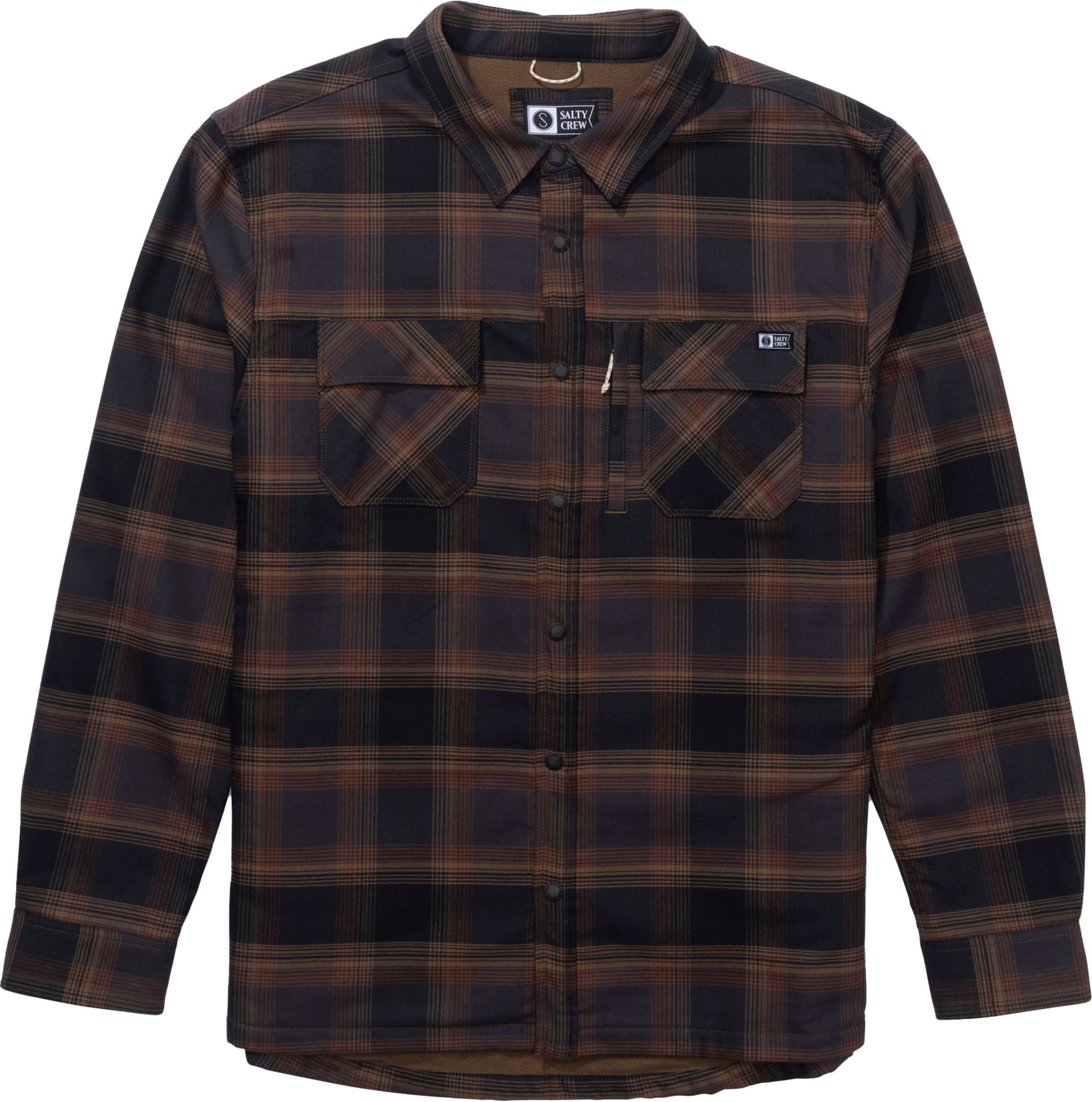 Salty Crew Men's Fathom Long Sleeve Tech Shacket